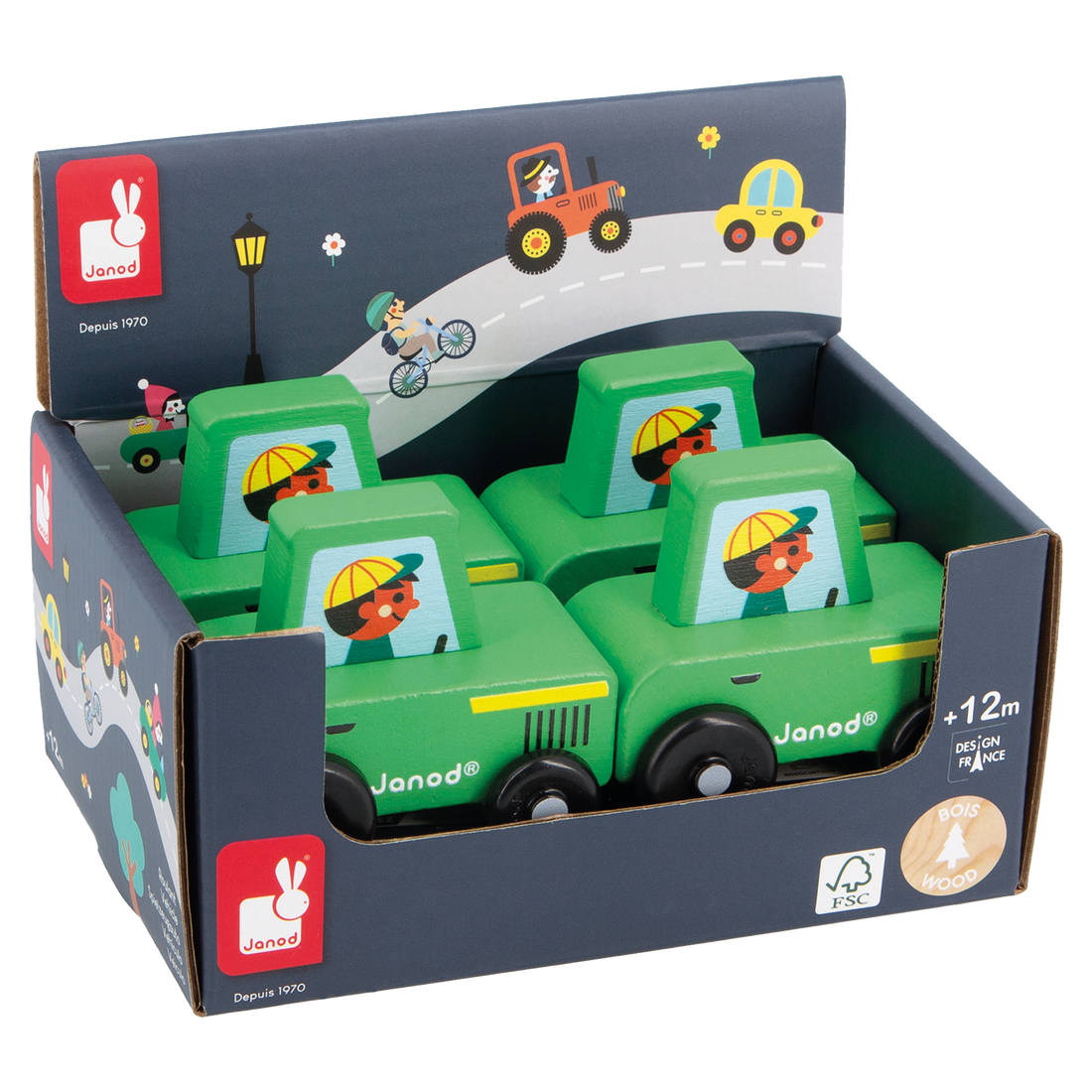 CROSS ROADS: TRACTEUR VERT JANOD