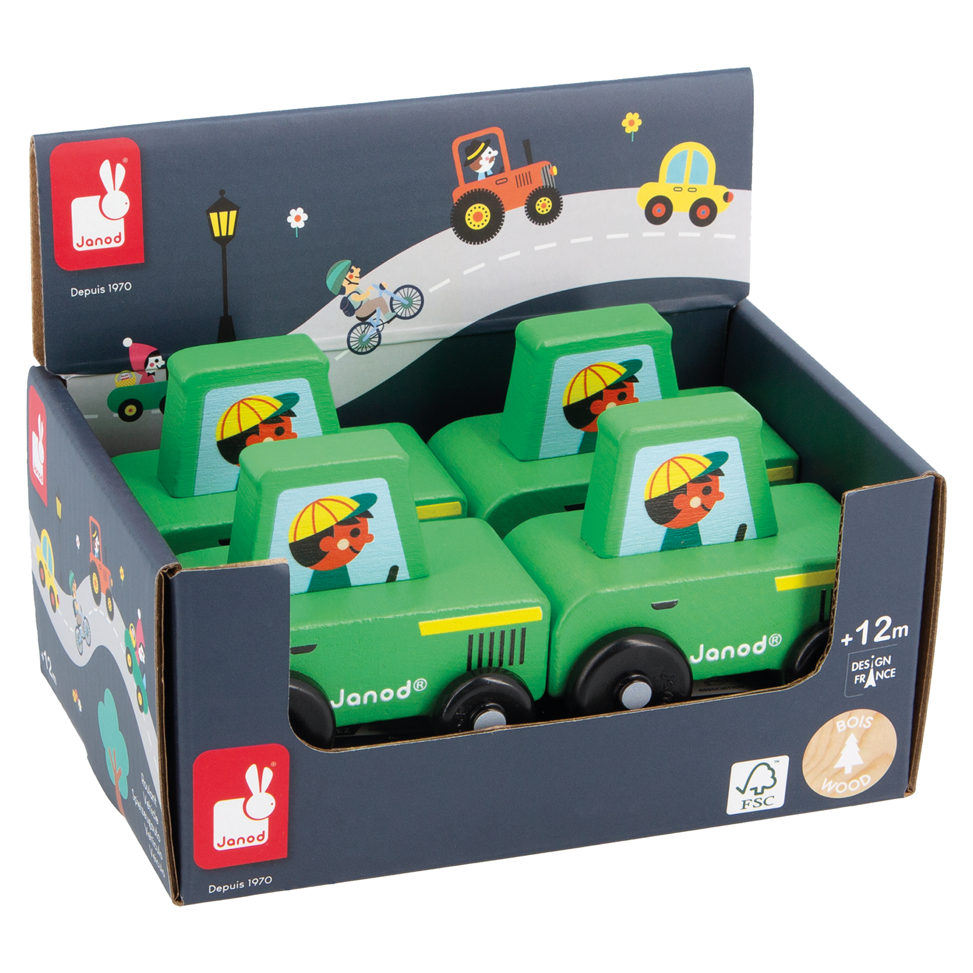 CROSS ROADS: TRACTEUR VERT JANOD