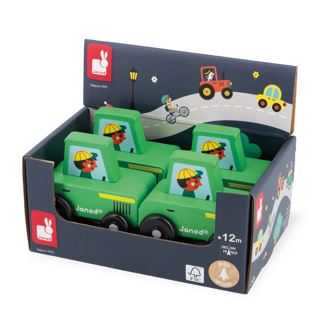 CROSS ROADS: TRACTEUR VERT JANOD