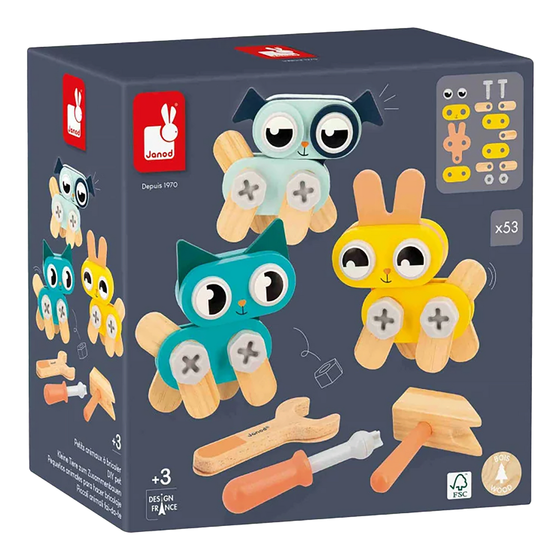 BRICO'KIDS: ANIMAUX DOMESTIQUES DIY JANOD