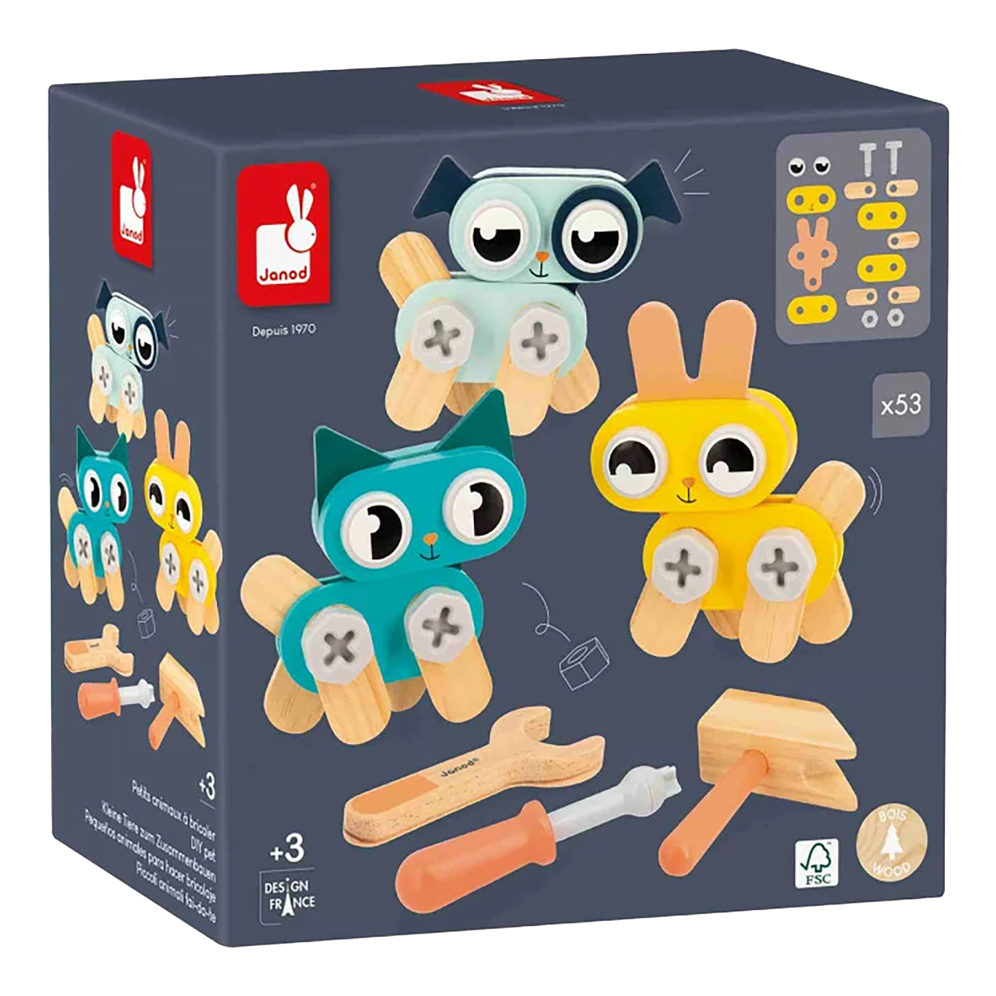 BRICO'KIDS: ANIMAUX DOMESTIQUES DIY JANOD