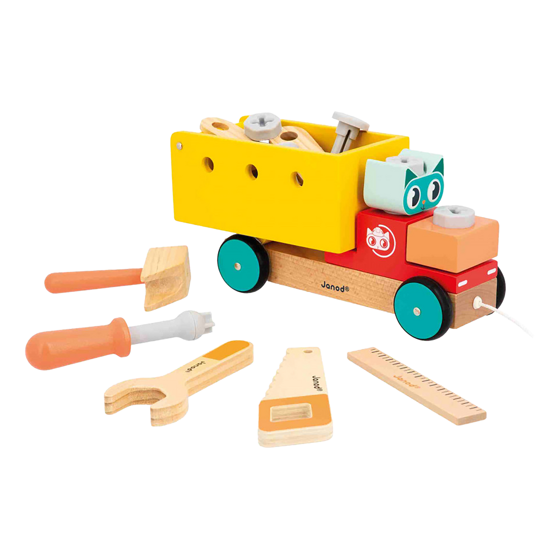 BRICO'KIDS: CAMION DIY À TIRER JANOD