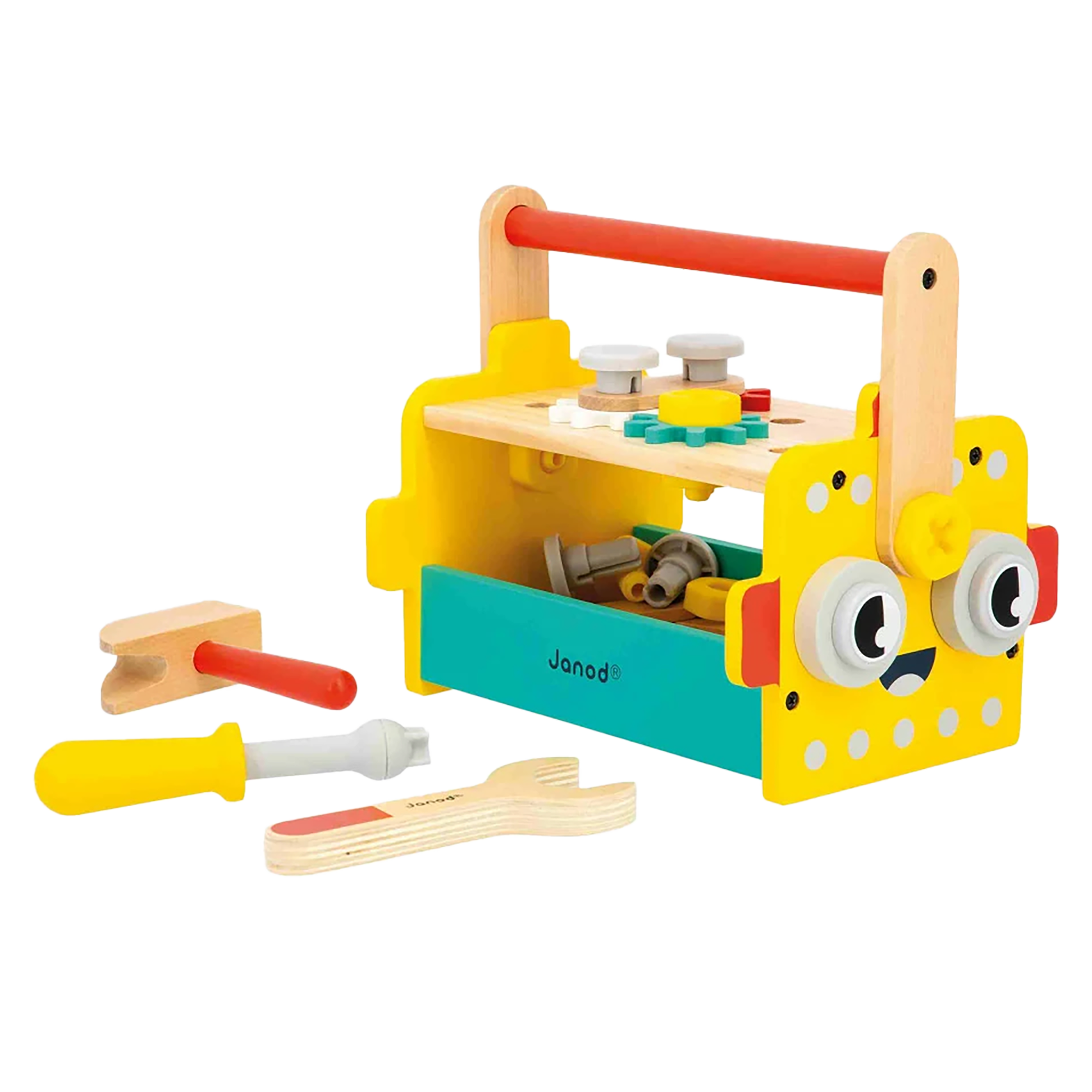 BRICO'KIDS: COFFRE À OUTILS ROBOT JANOD