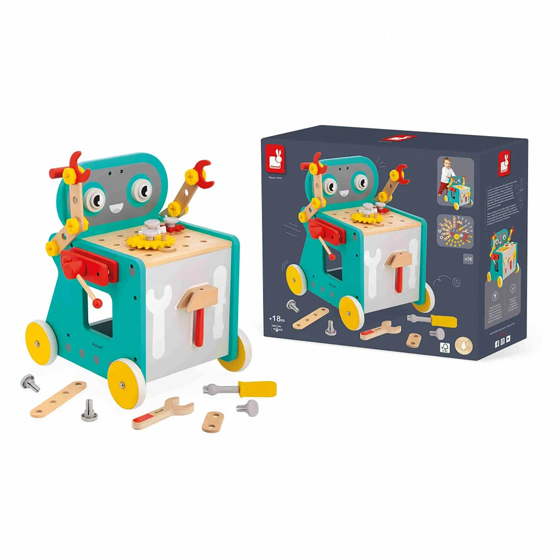 BRICO'KIDS: CHARIOT ROBOT JANOD
