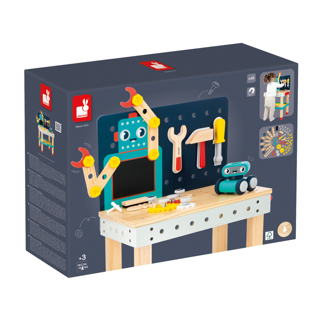 BRICO'KIDS: PLAN DE TRAVAIL DIY GROS ROBOT JANOD