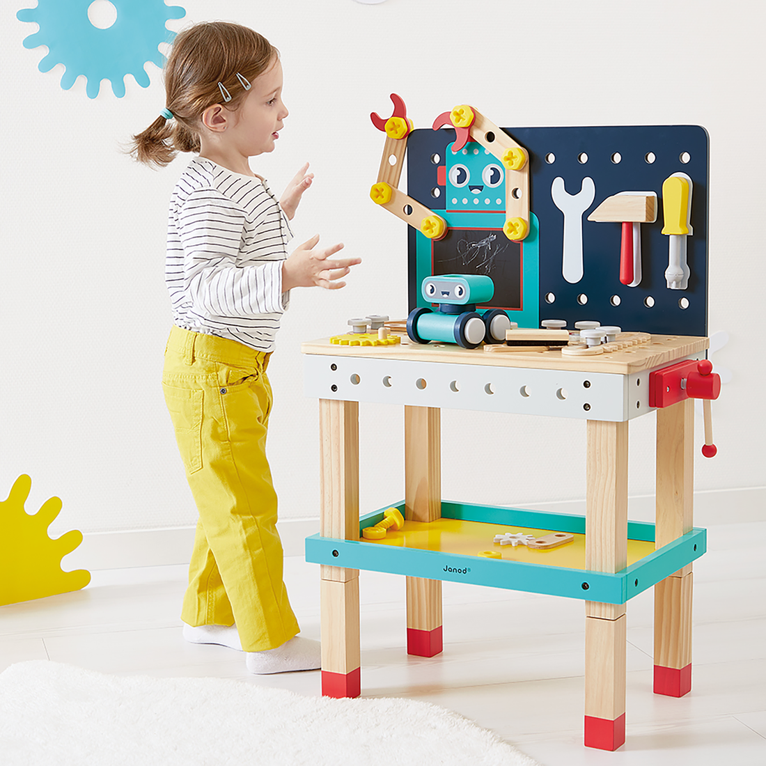 BRICO'KIDS: PLAN DE TRAVAIL DIY GROS ROBOT JANOD