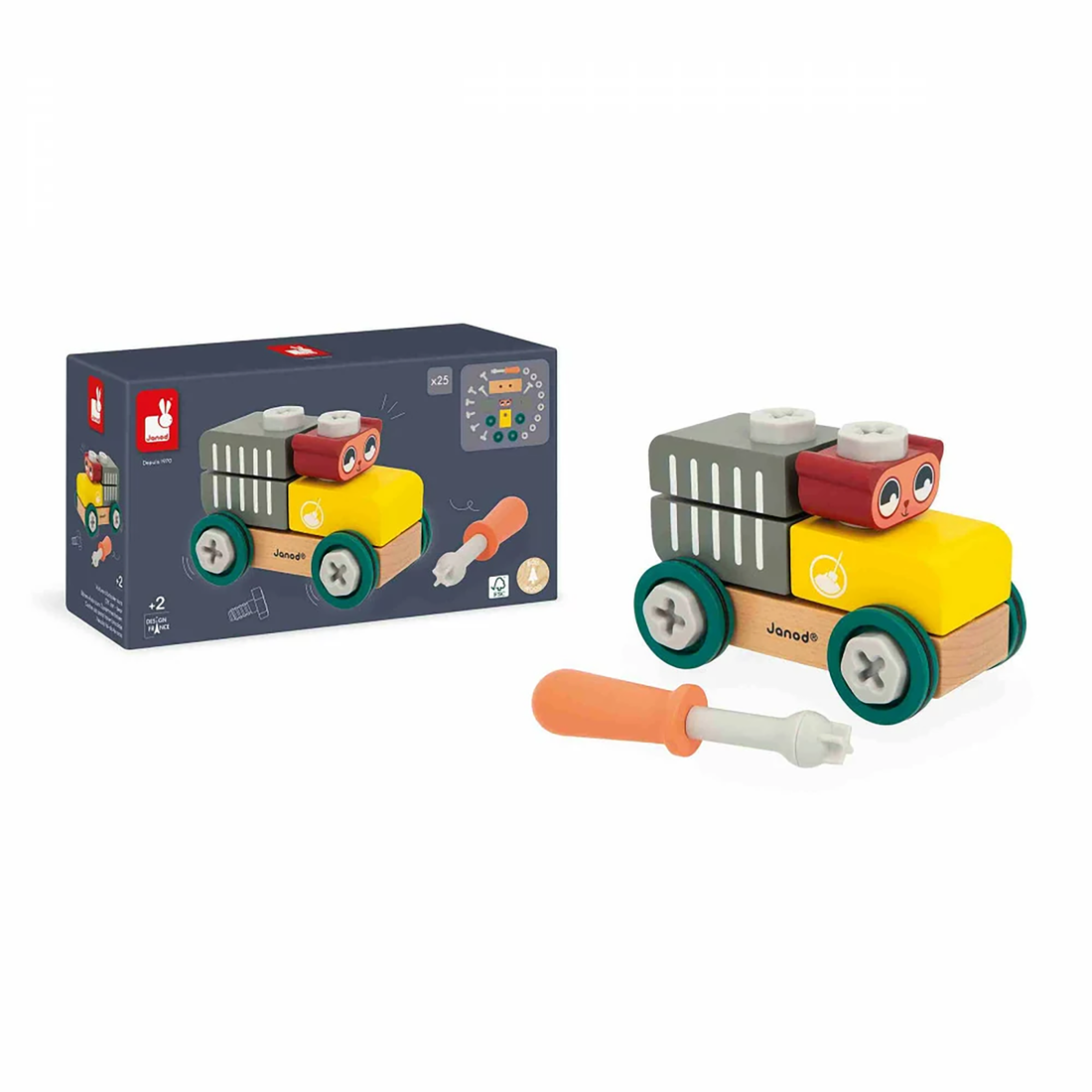 BRICO'KIDS: VOITURES DIY - OURS JANOD