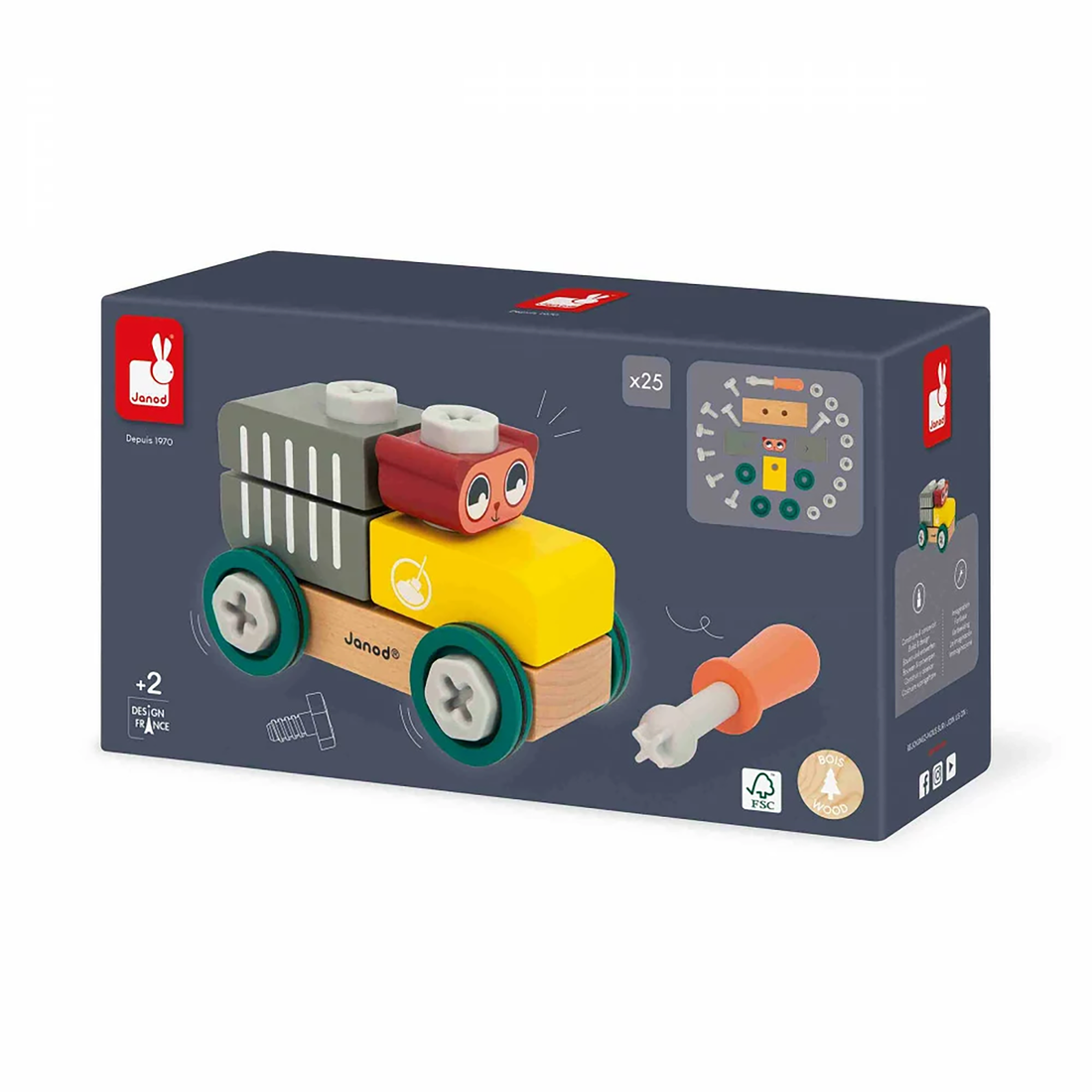 BRICO'KIDS: VOITURES DIY - OURS JANOD