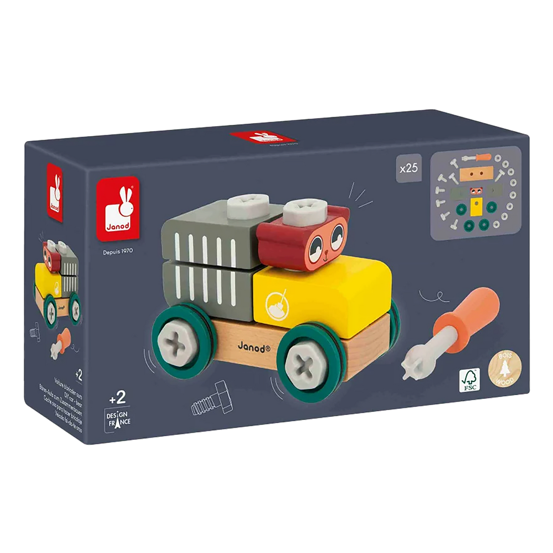 BRICO'KIDS: VOITURES DIY - OURS JANOD