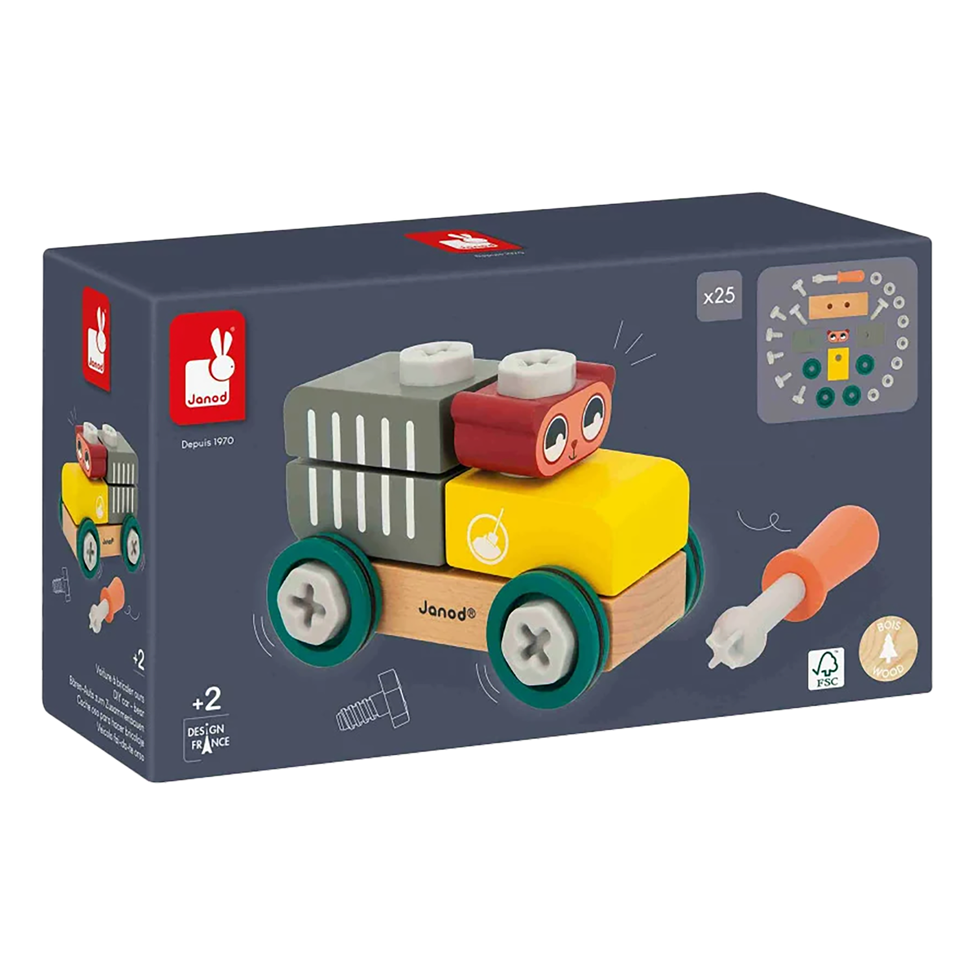 BRICO'KIDS: VOITURES DIY - OURS JANOD