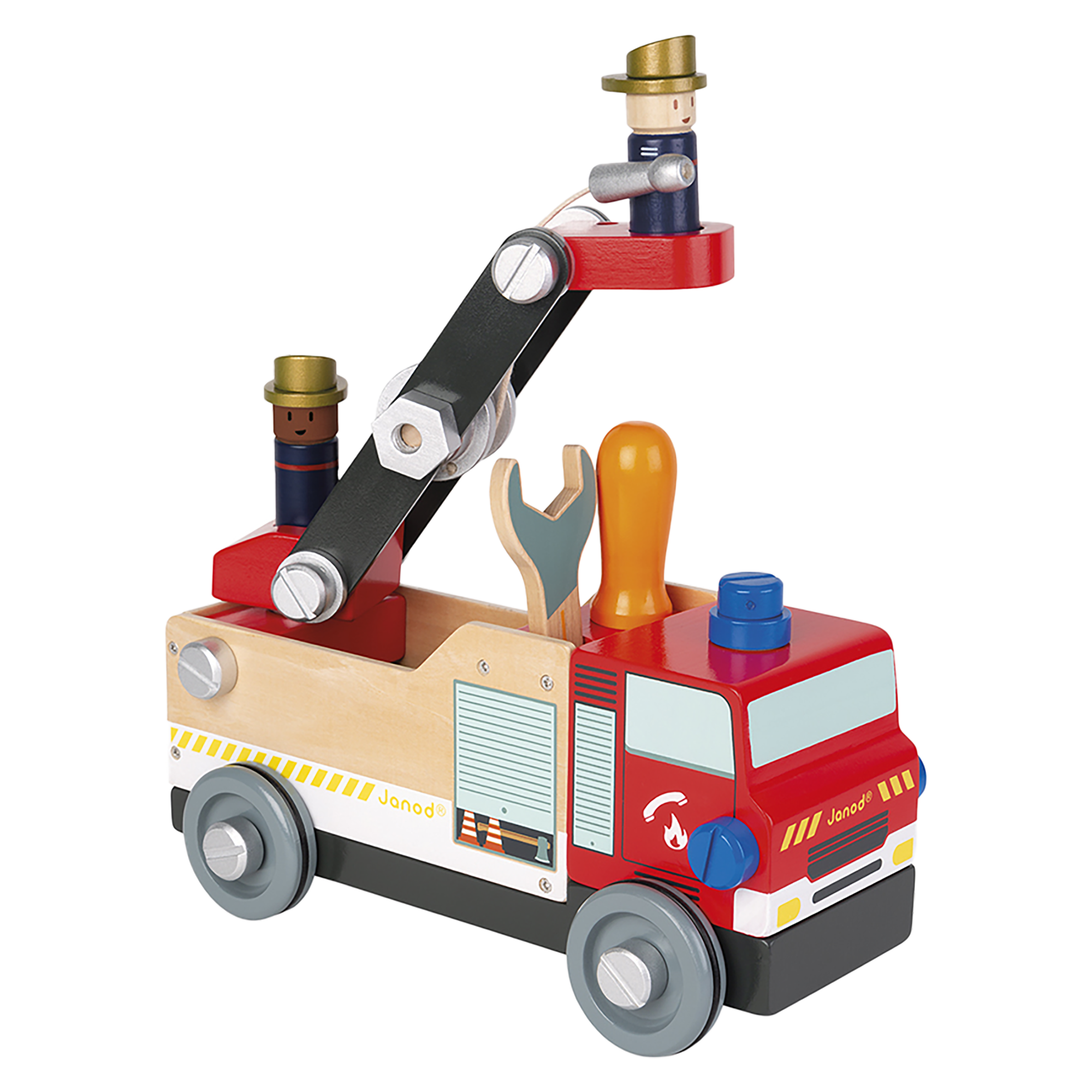 BRICO'KIDS - CAMION DE POMPIERS À CONSTRUIRE JANOD