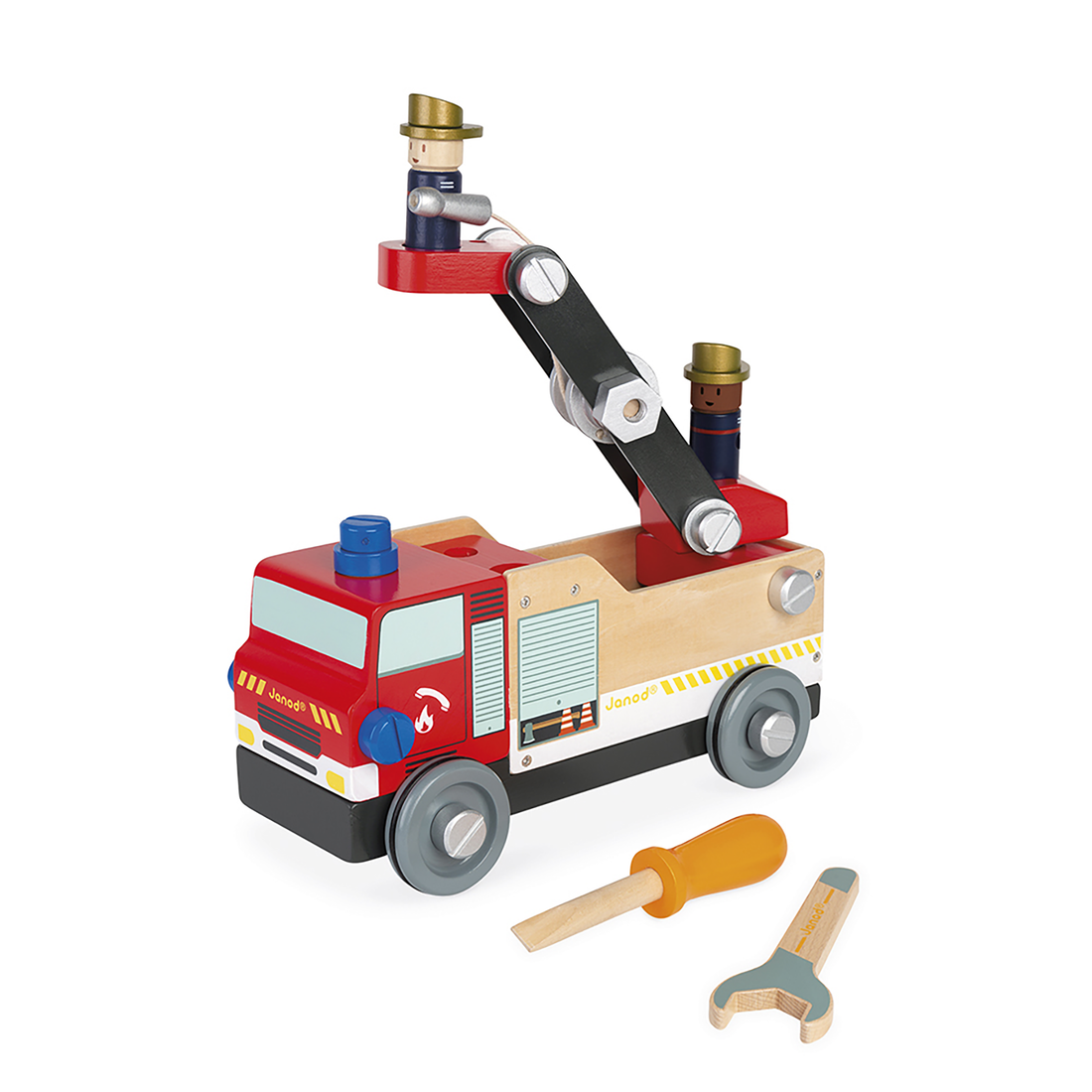BRICO'KIDS - CAMION DE POMPIERS À CONSTRUIRE JANOD