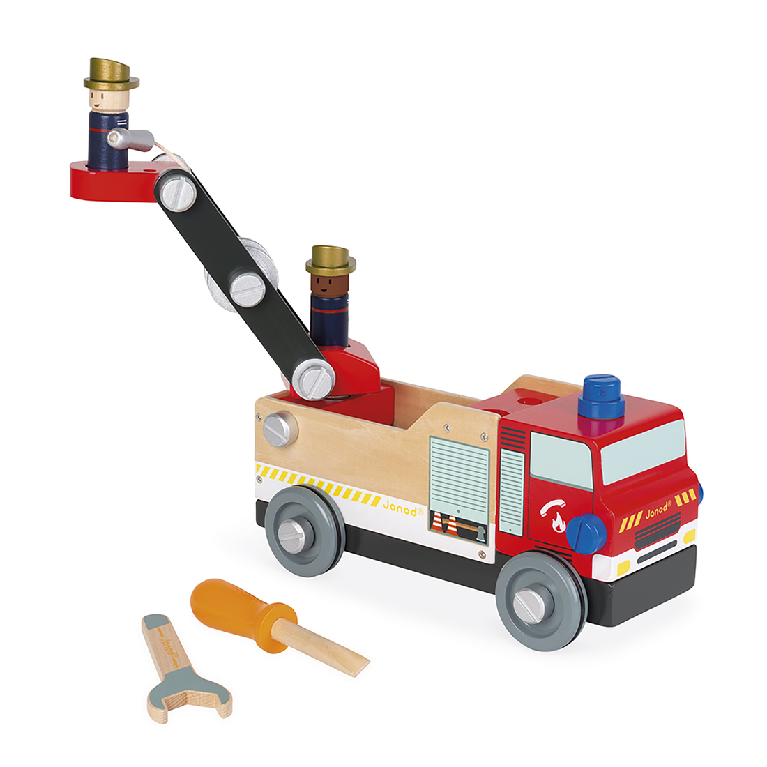 BRICO'KIDS - CAMION DE POMPIERS À CONSTRUIRE JANOD