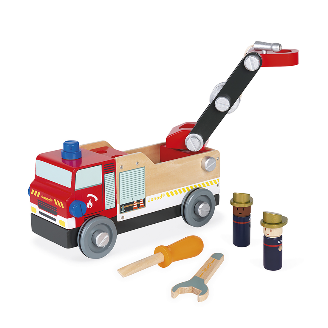 BRICO'KIDS - CAMION DE POMPIERS À CONSTRUIRE JANOD
