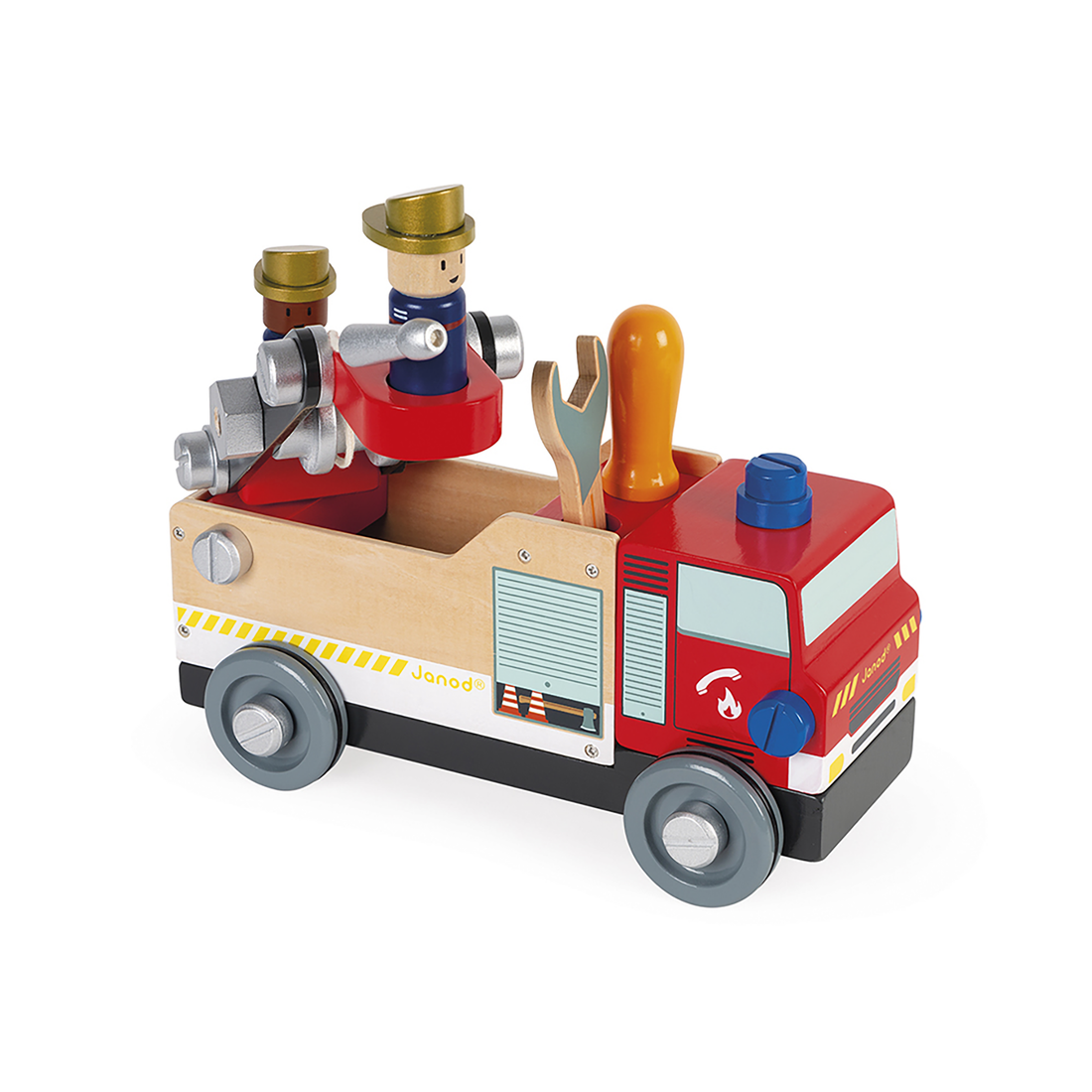 BRICO'KIDS - CAMION DE POMPIERS À CONSTRUIRE JANOD