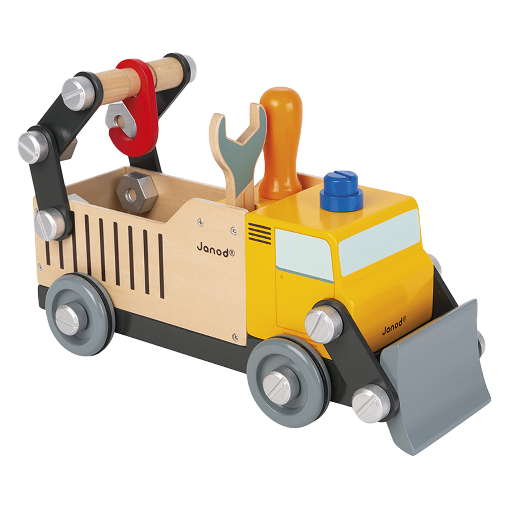 BRICO'KIDS - CAMION DE CHANTIER À CONSTRUIRE JANOD
