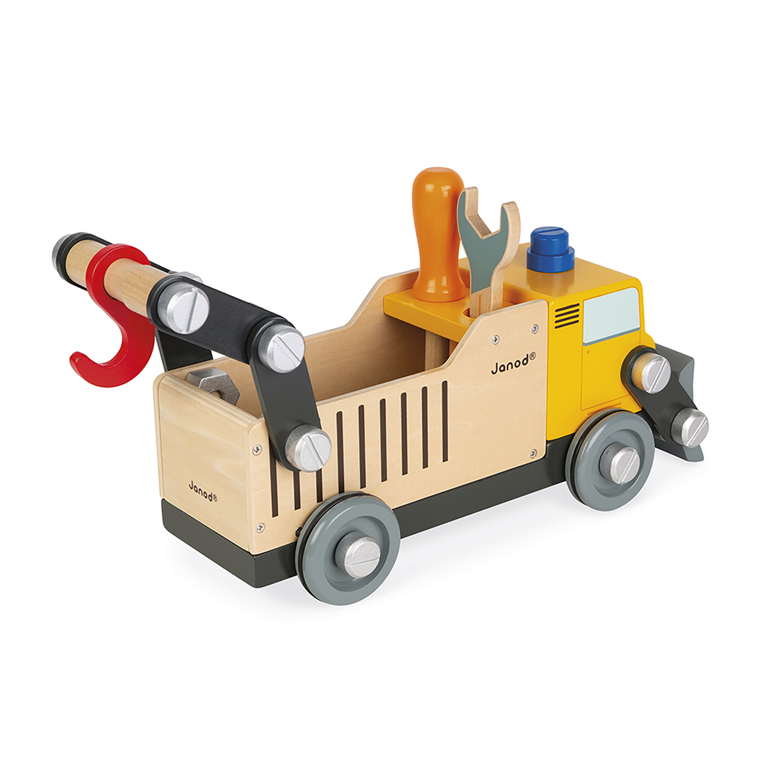 BRICO'KIDS - CAMION DE CHANTIER À CONSTRUIRE JANOD