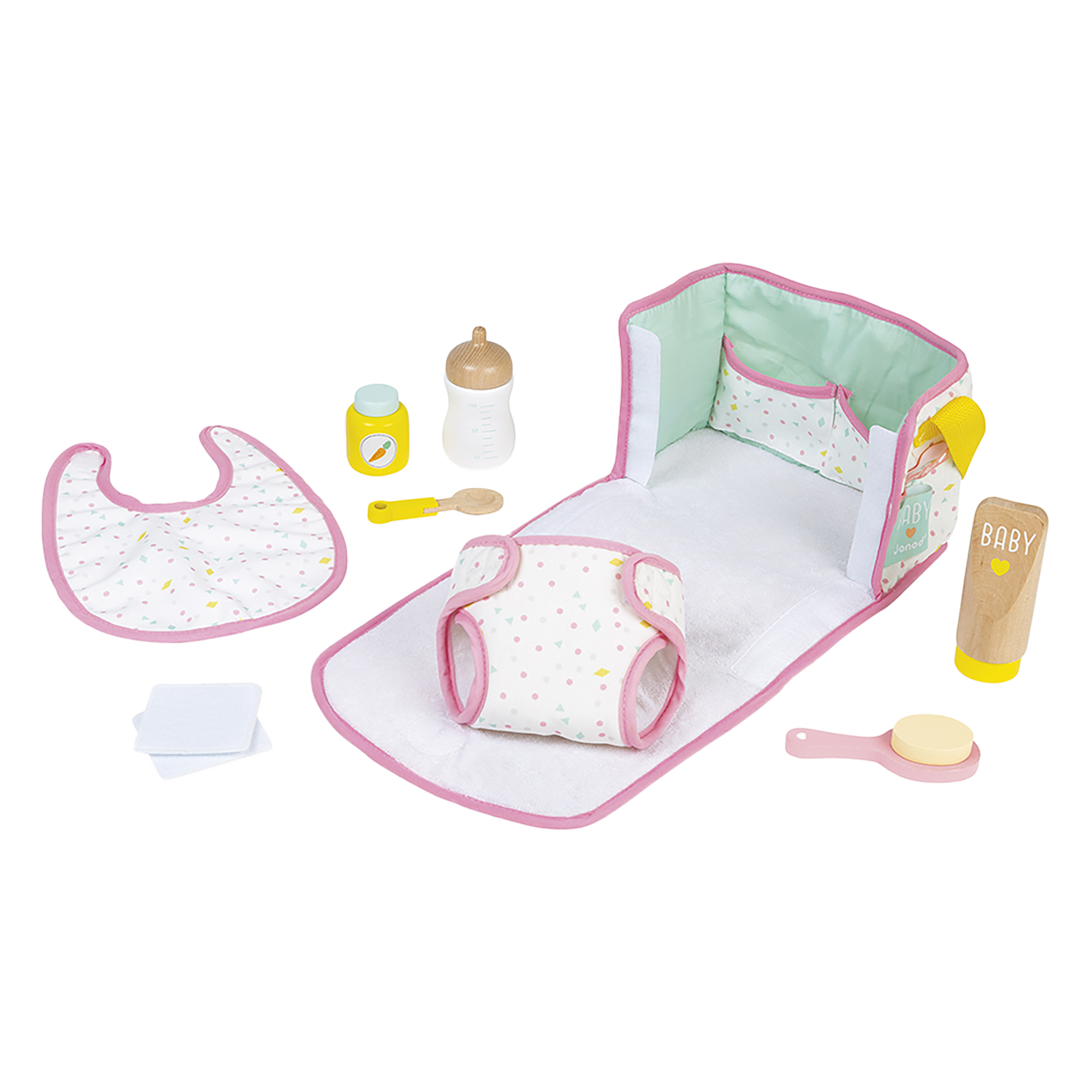 ENSEMBLE DE NAISSANCE POUR POUPÉES JANOD