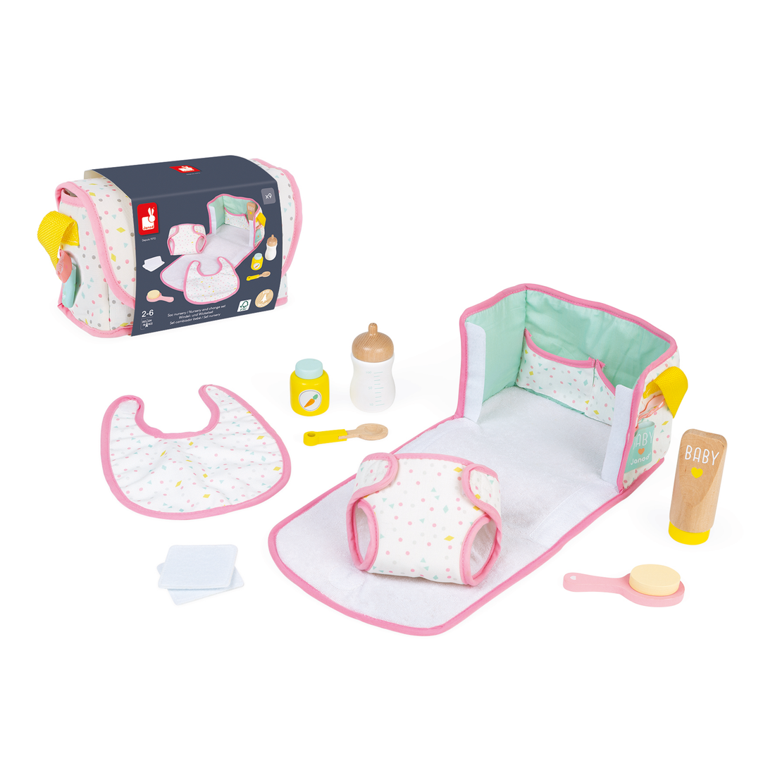 ENSEMBLE DE NAISSANCE POUR POUPÉES JANOD
