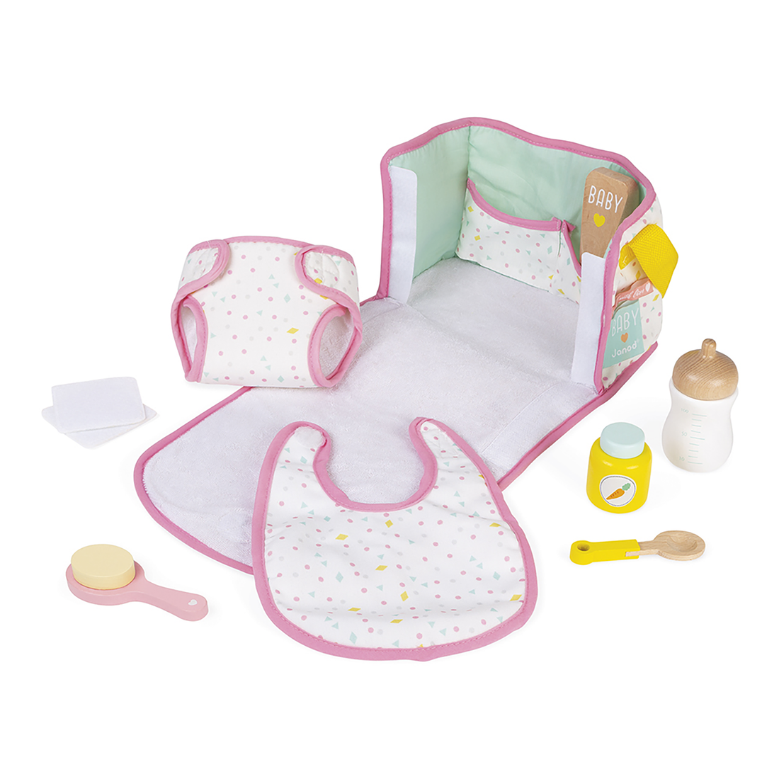 ENSEMBLE DE NAISSANCE POUR POUPÉES JANOD