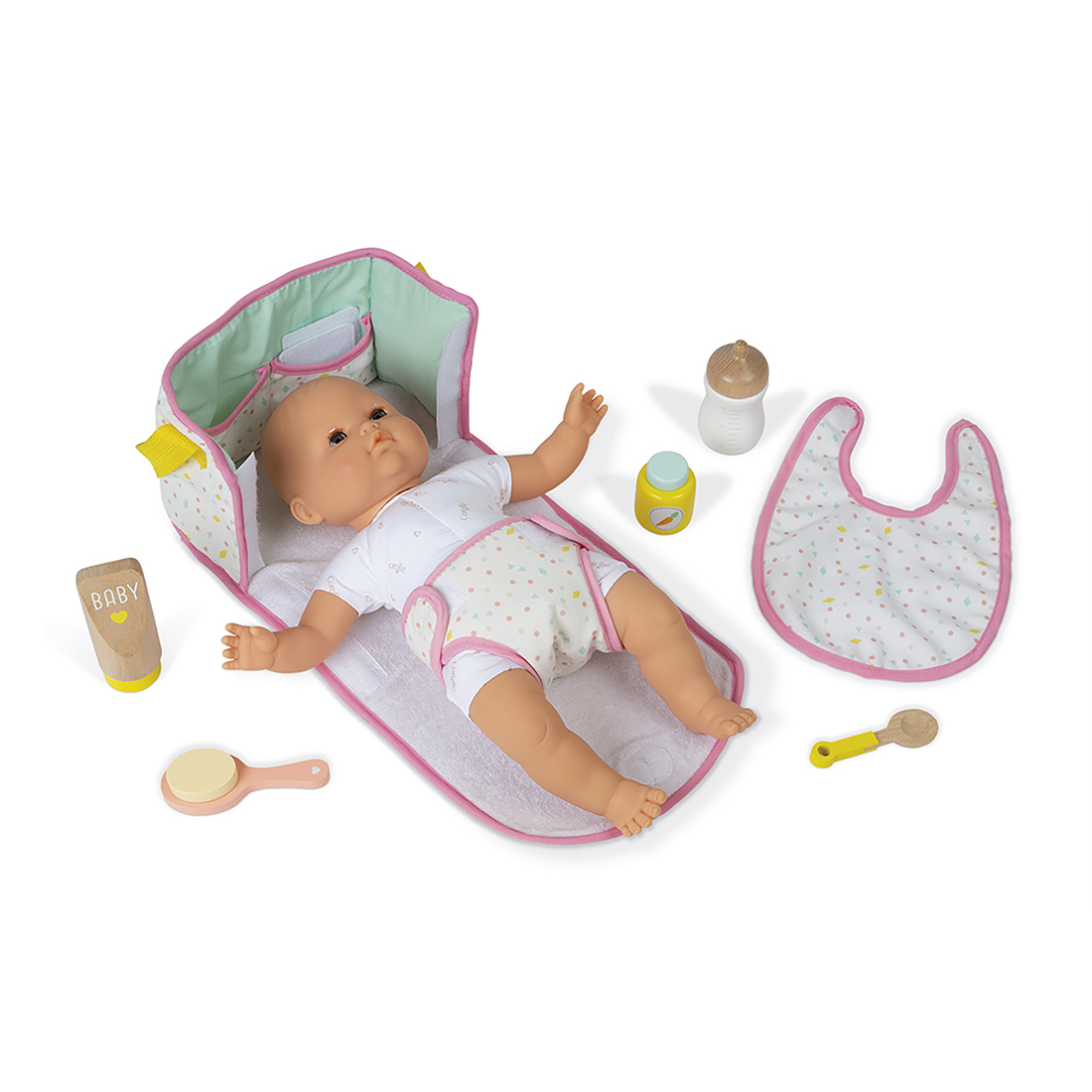 ENSEMBLE DE NAISSANCE POUR POUPÉES JANOD
