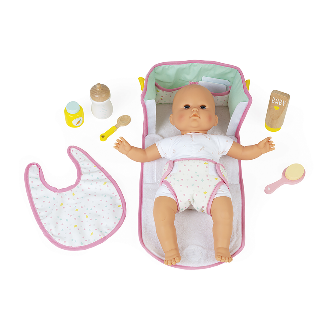 ENSEMBLE DE NAISSANCE POUR POUPÉES JANOD
