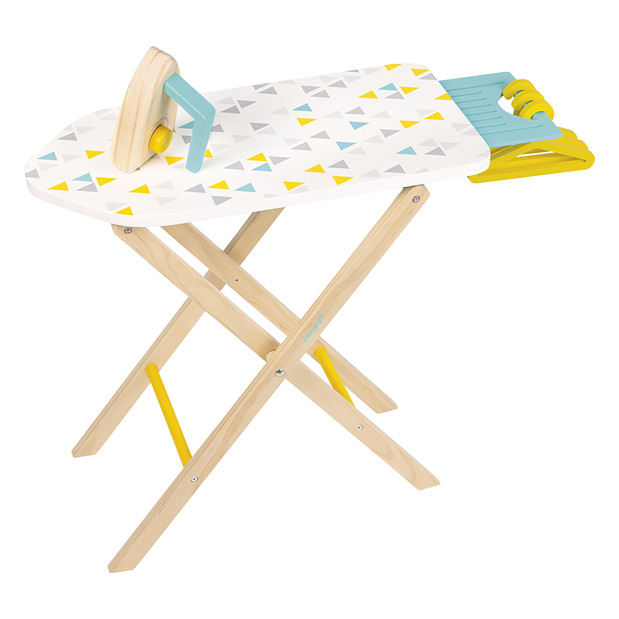 TABLE À REPASSER EN BOIS JANOD