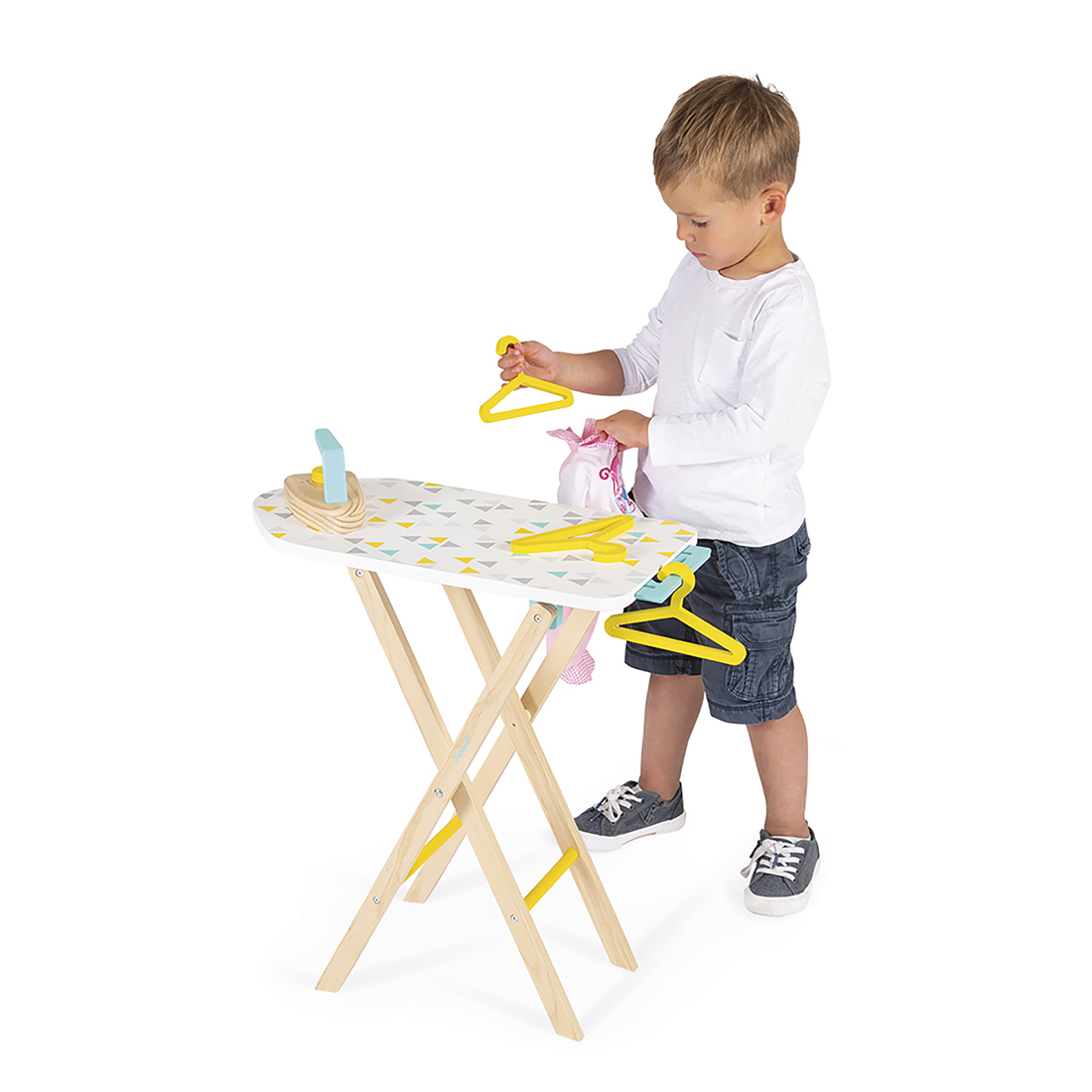 TABLE À REPASSER EN BOIS JANOD