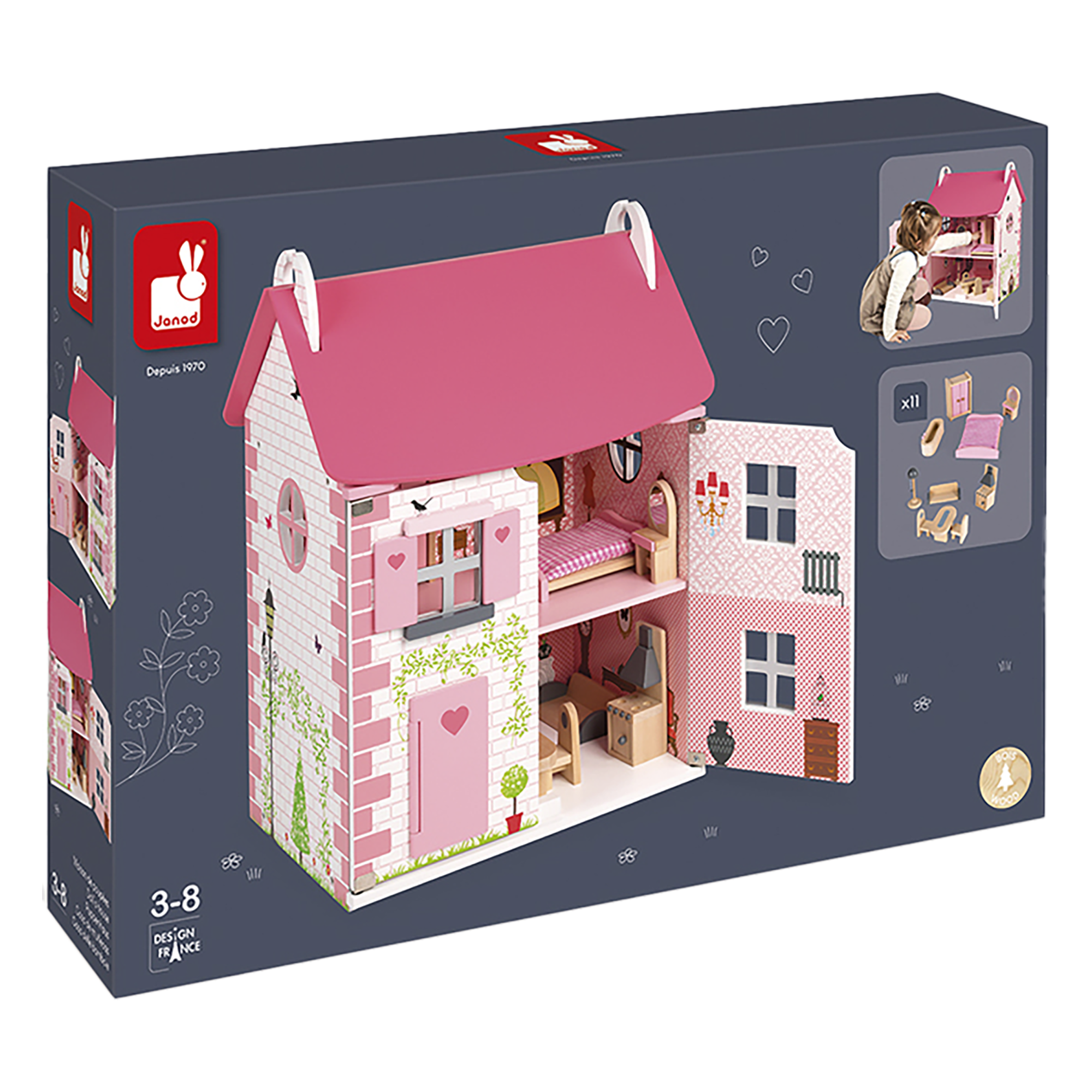 MAISON DE POUPÉES MADEMOISELLE JANOD