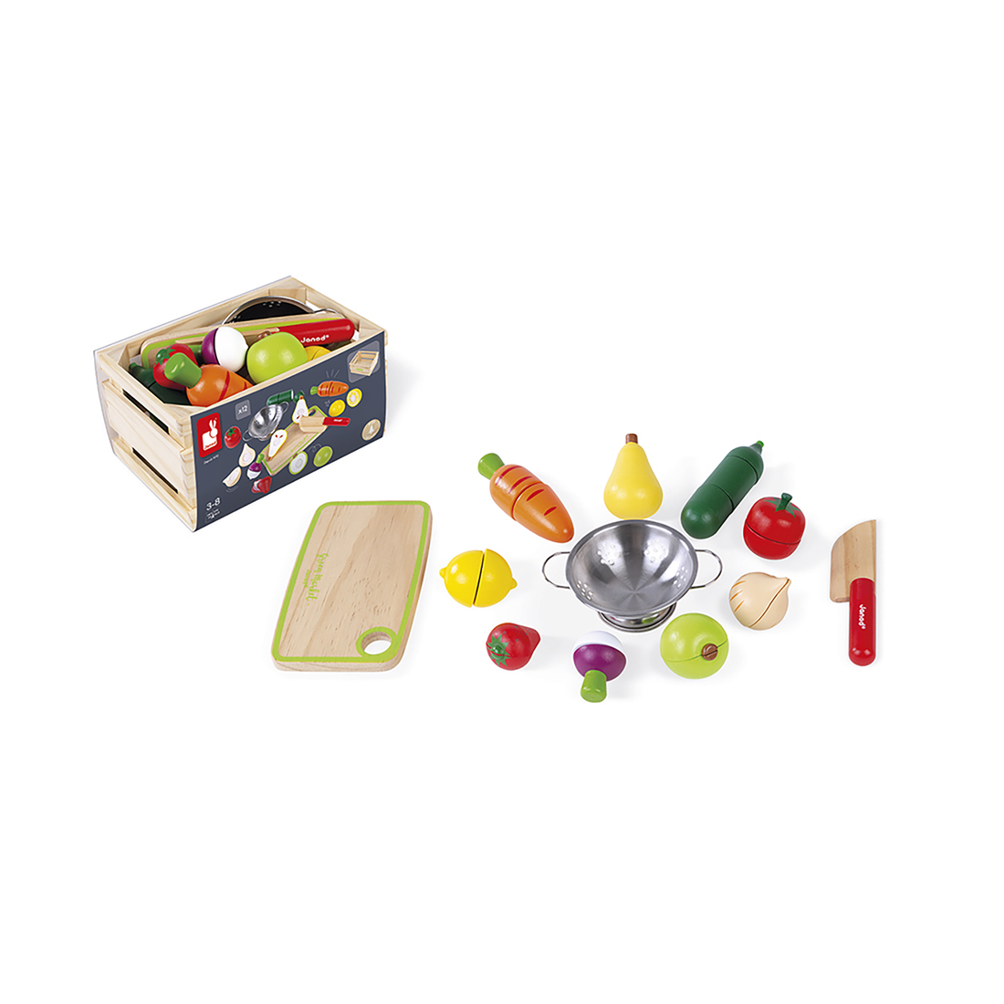 GRAND ENSEMBLE DE FRUITS ET LÉGUMES JANOD