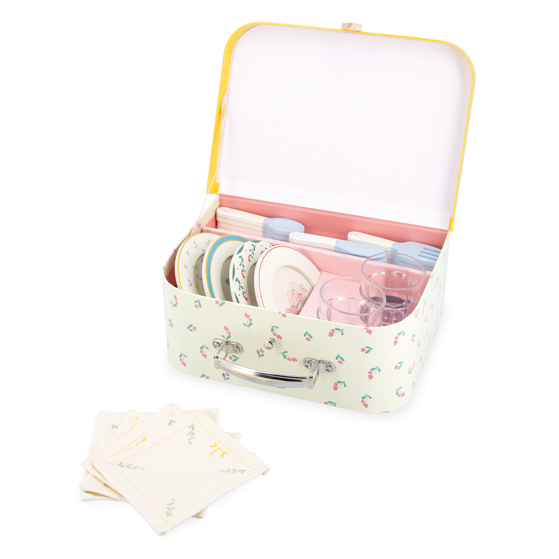 MAMIE SOLEIL: DINETTE EN VALISETTE JANOD
