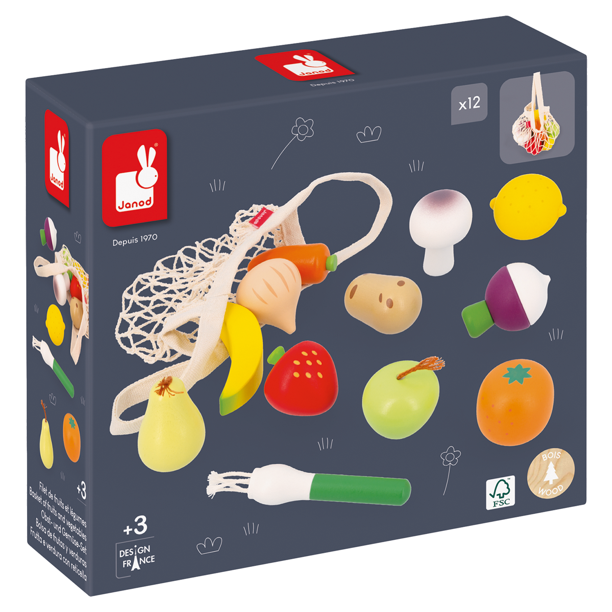 MAMIE SOLEIL: FILET DE FRUITS ET LÉGUMES JANOD