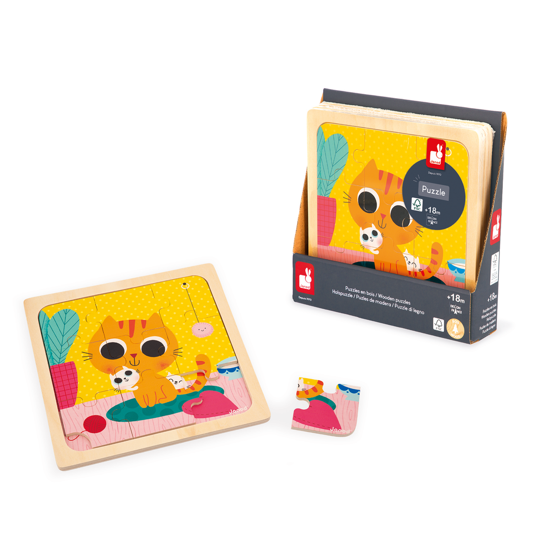 PZ9: ARACHIDES LE CHAT JANOD PUZZLES
