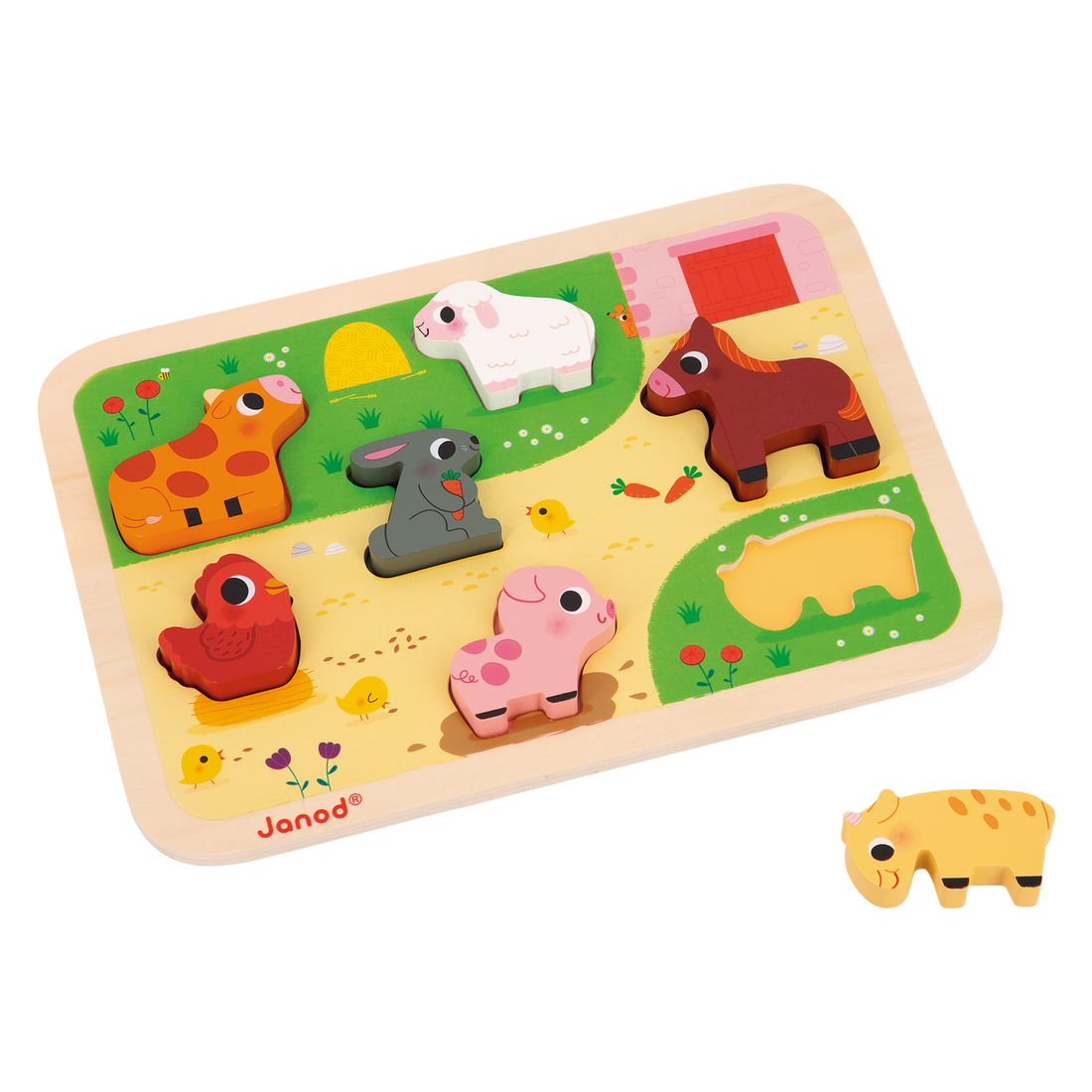 CHUNKY PUZZLE - À LA FERME JANOD PUZZLES