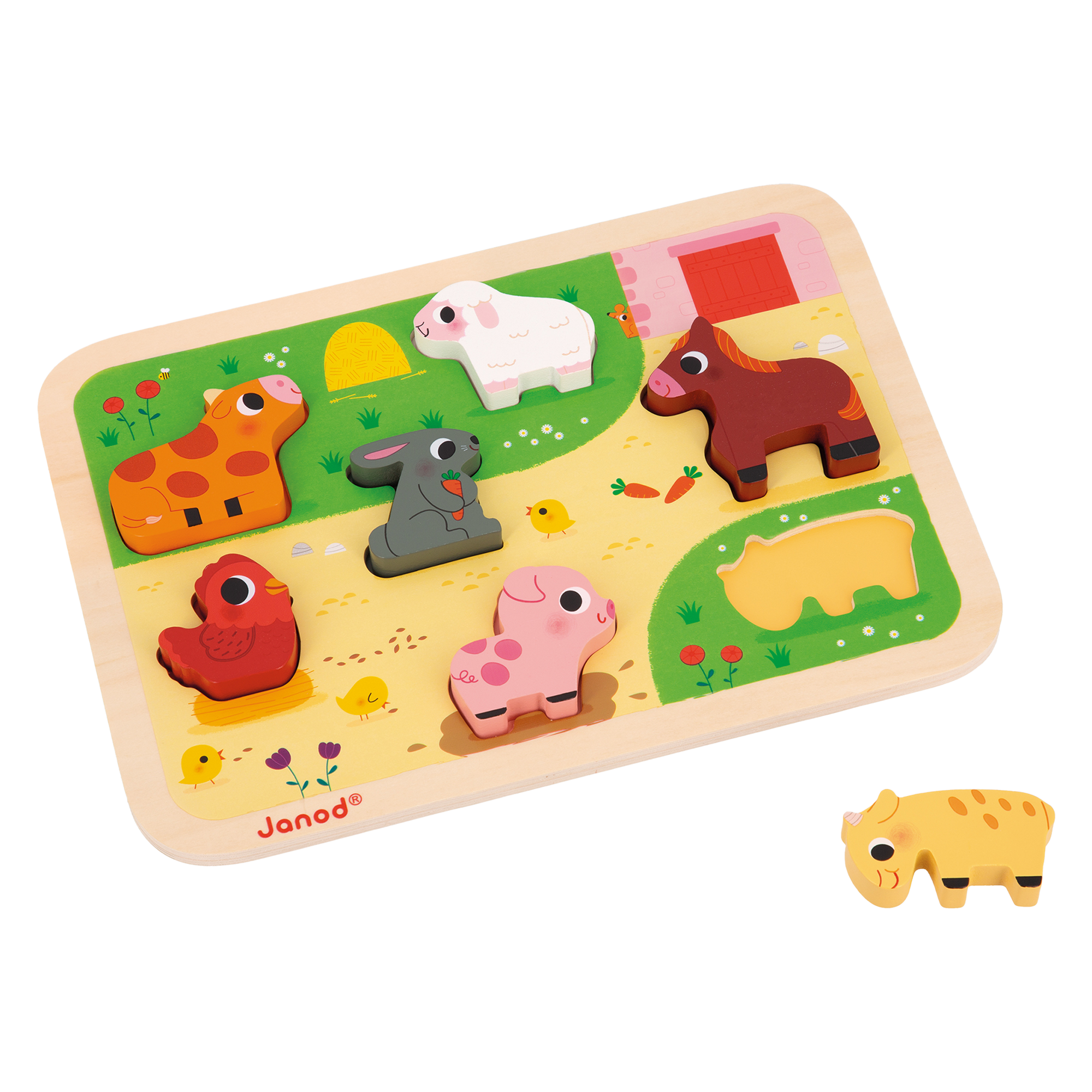 CHUNKY PUZZLE - À LA FERME JANOD PUZZLES