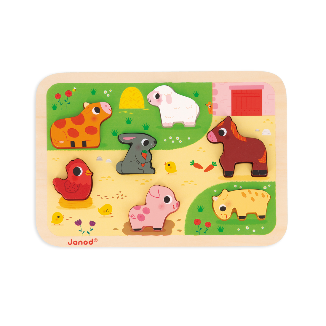 CHUNKY PUZZLE - À LA FERME JANOD PUZZLES