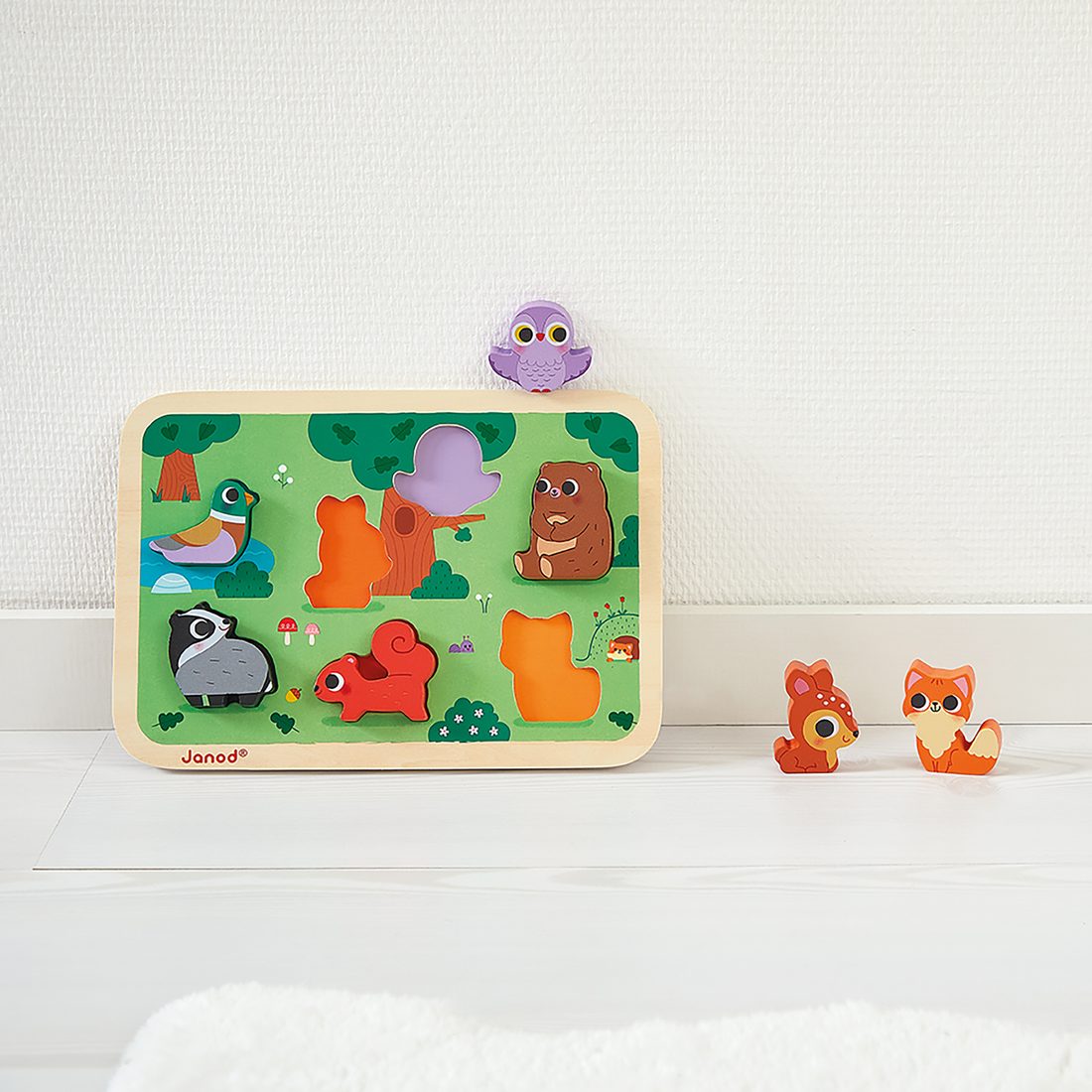 CHUNKY PUZZLE - LA FORÊT JANOD PUZZLES