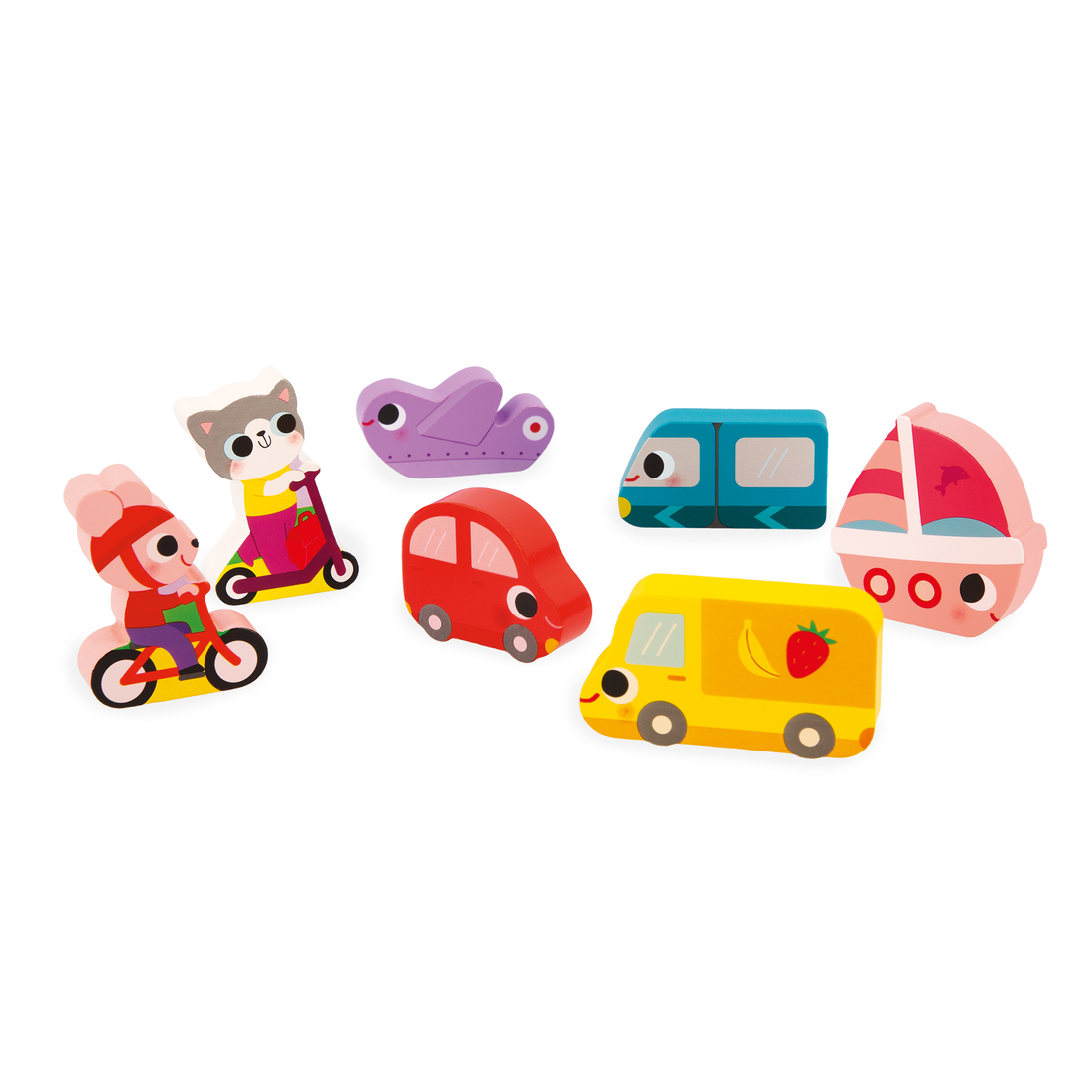 CHUNKY PUZZLE - LES VÉHICULES JANOD PUZZLES