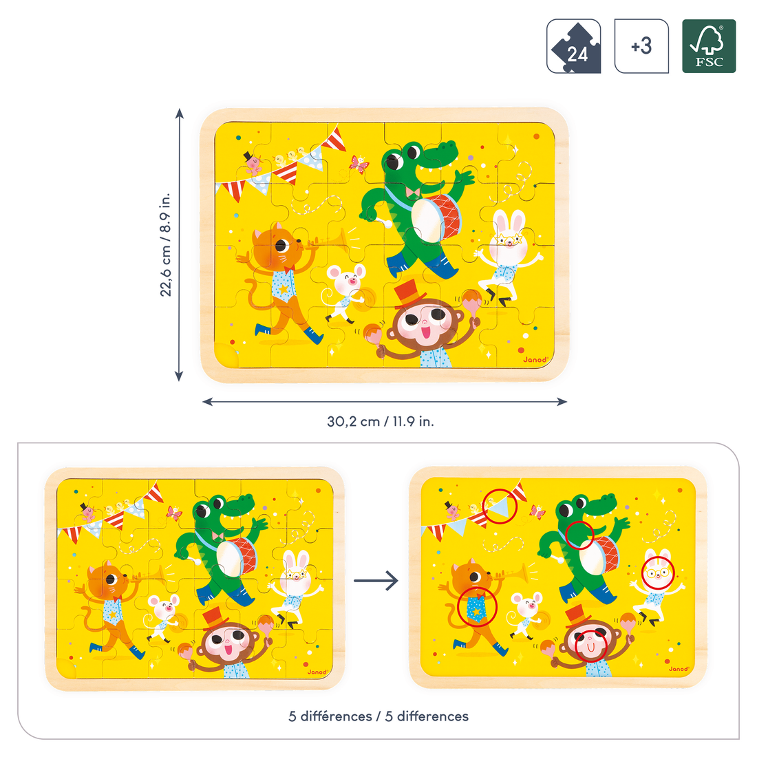 PUZZLE C'EST LA FÊTE JANOD