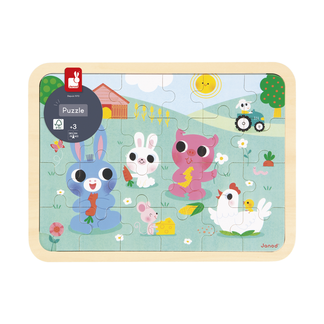 PUZZLE À LA FERME JANOD