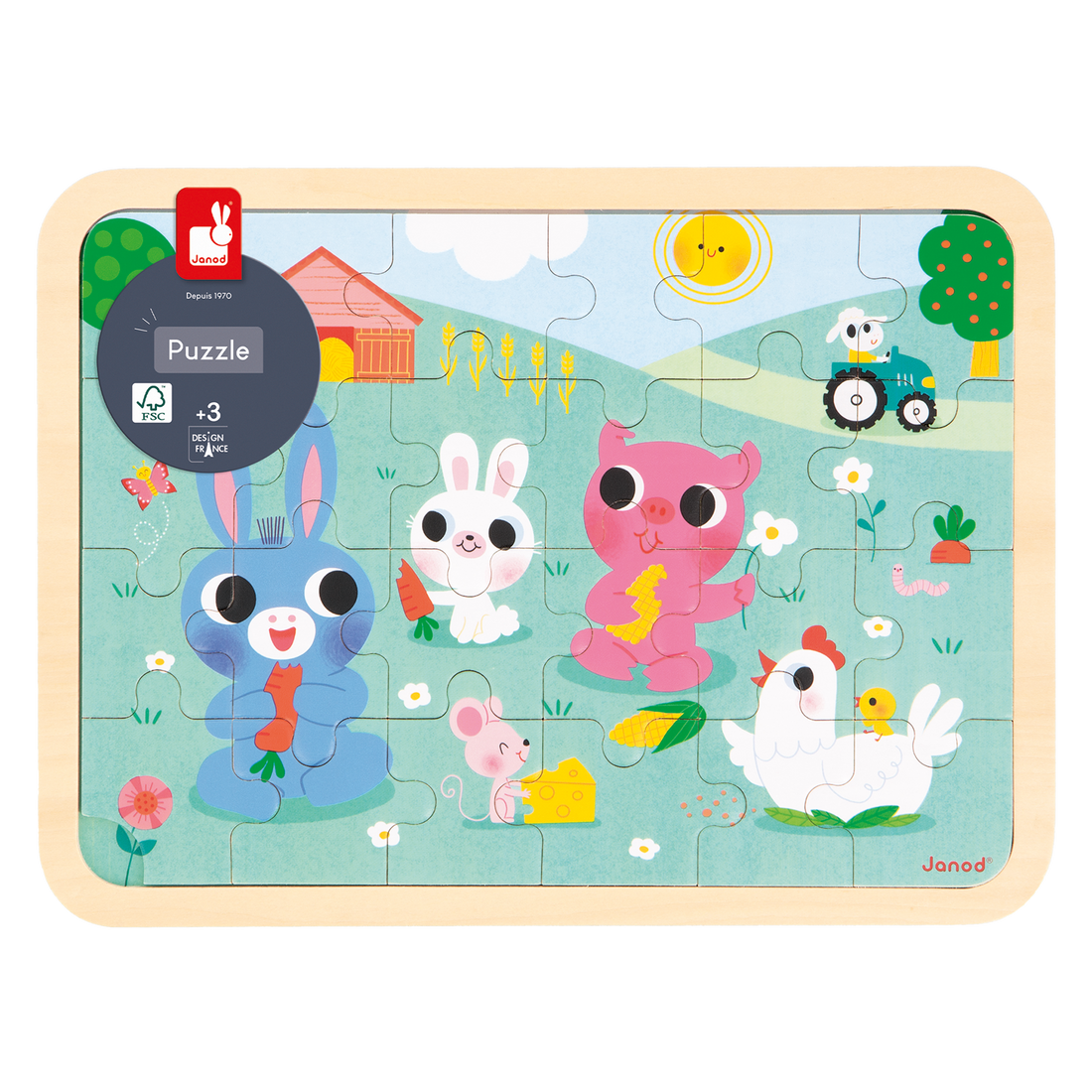 PUZZLE À LA FERME JANOD