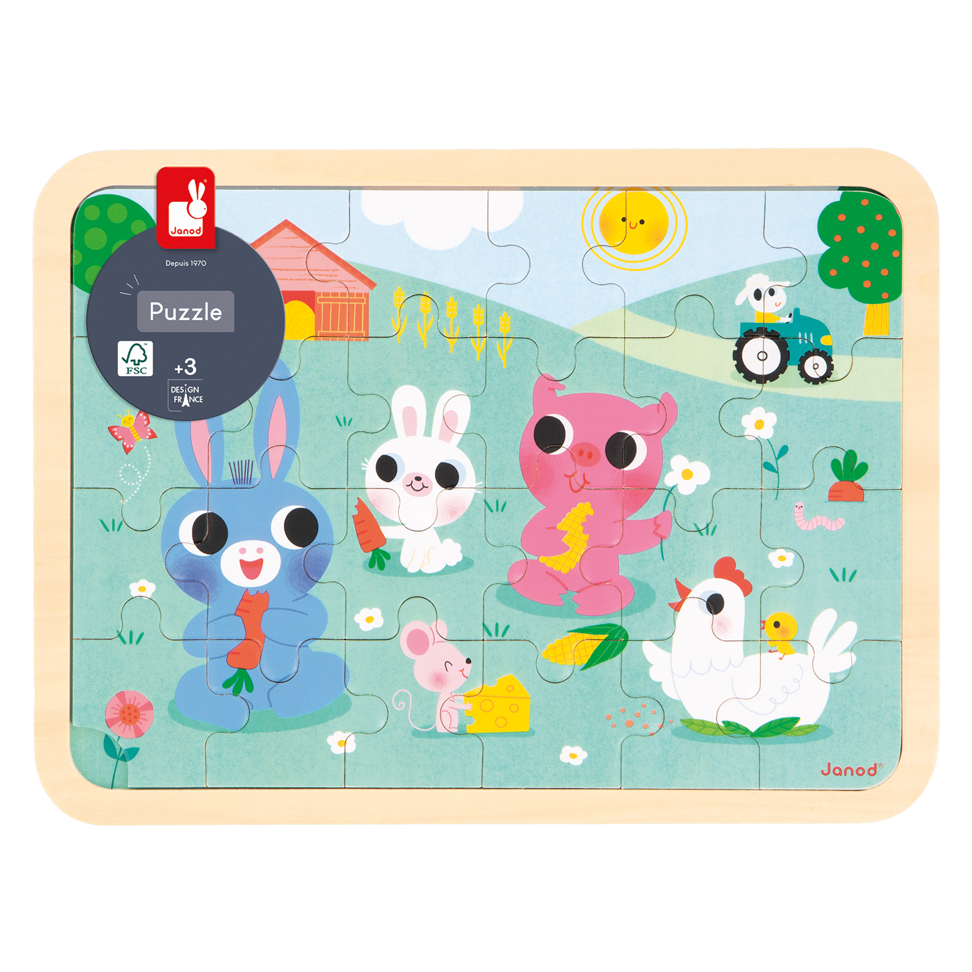 PUZZLE À LA FERME JANOD