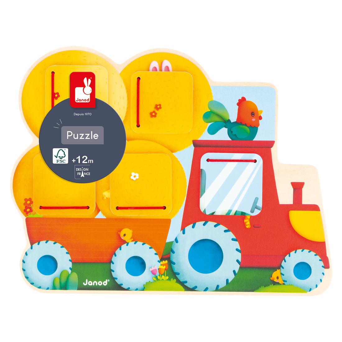 FERME: CACHE-CACHE TRACTEUR JANOD