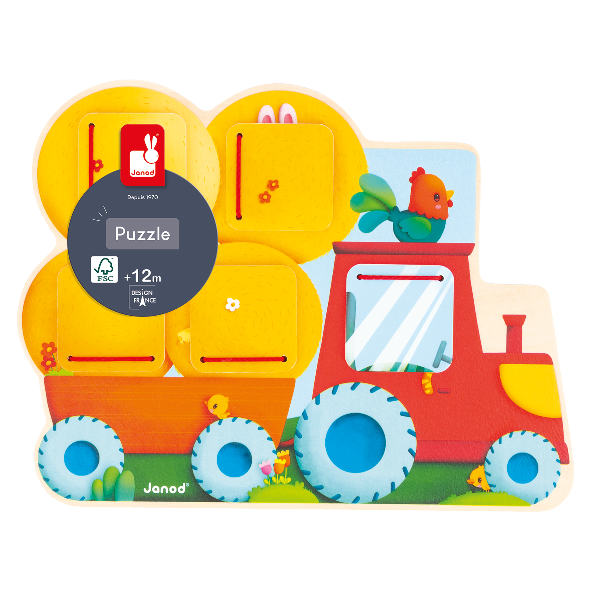 FERME: CACHE-CACHE TRACTEUR JANOD