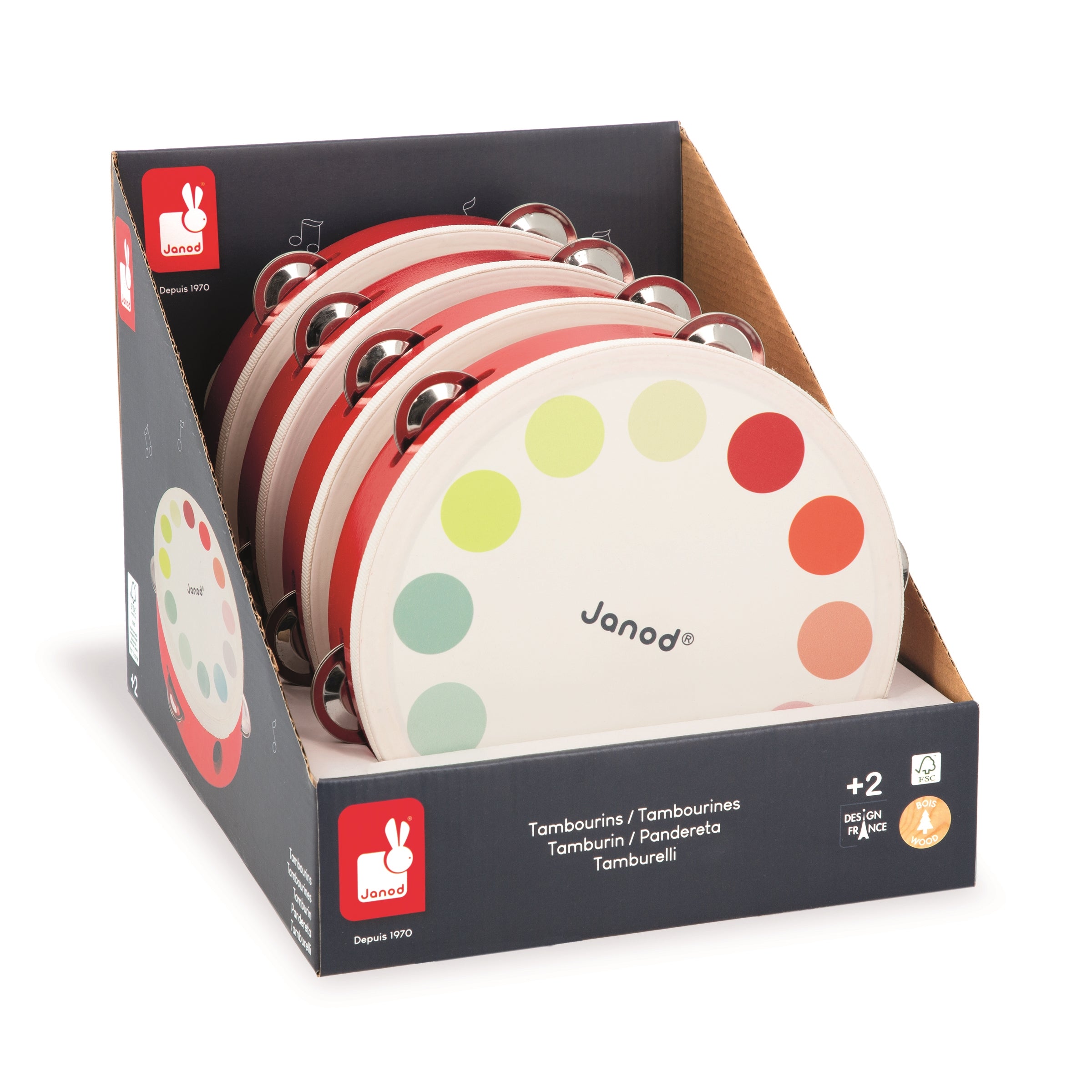 CONFETTI - TAMBOURIN