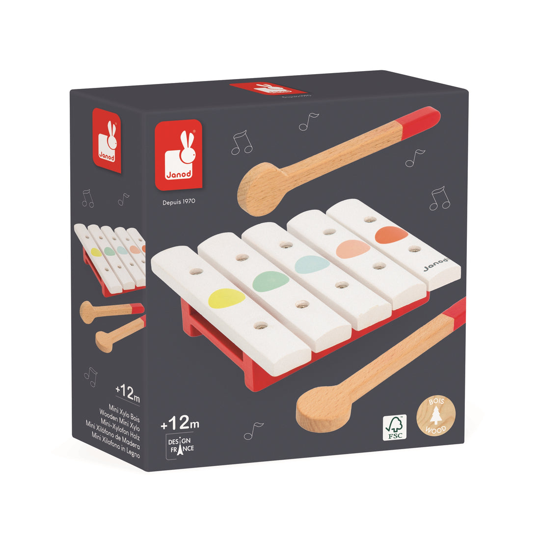 CONFETTI - XYLOPHONE EN BOIS