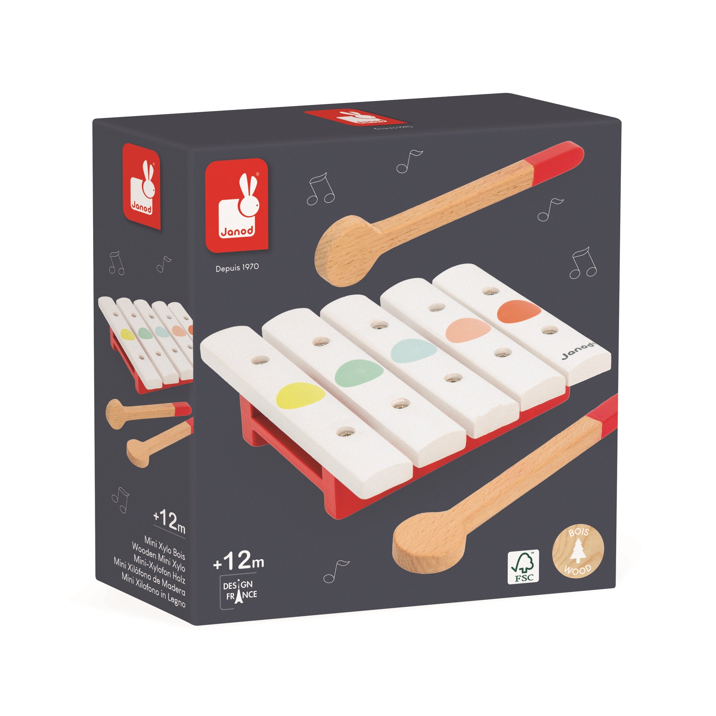 CONFETTI - XYLOPHONE EN BOIS