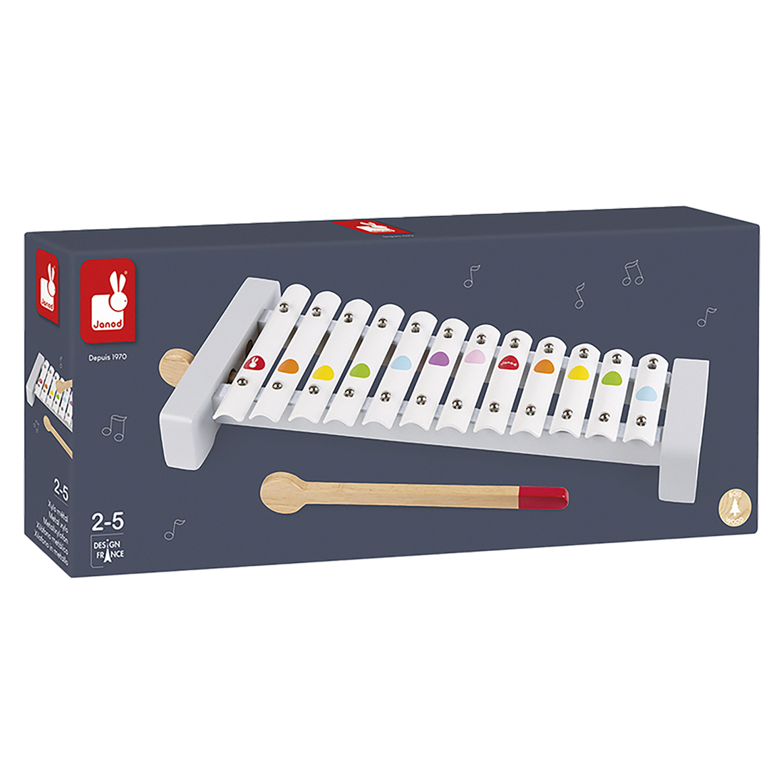 CONFETTI - XYLOPHONE EN MÉTAL JANOD