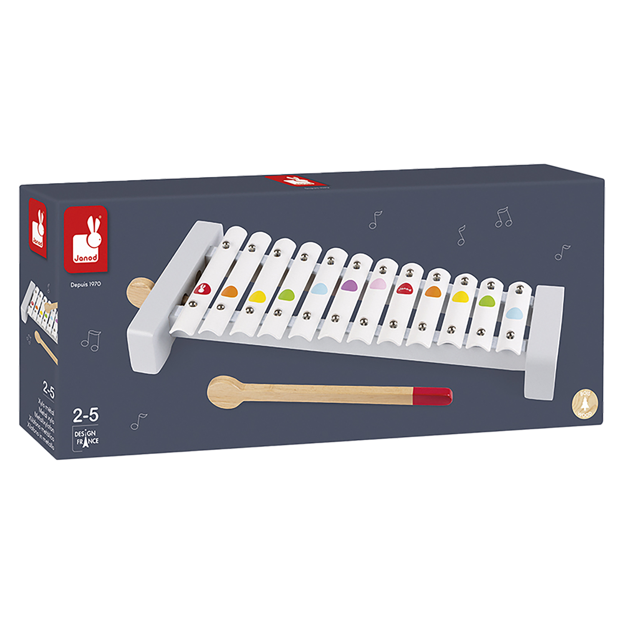 CONFETTI - XYLOPHONE EN MÉTAL JANOD