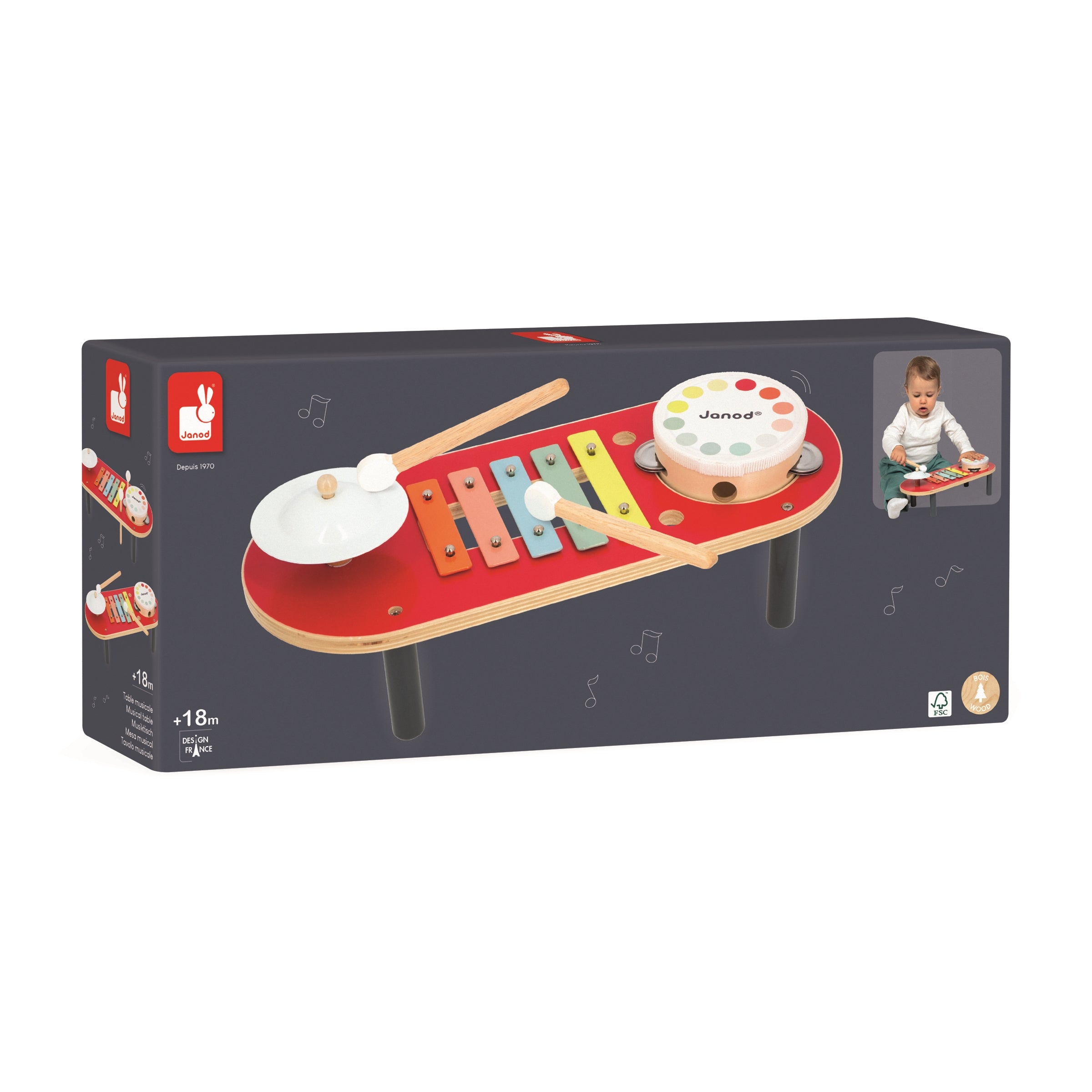CONFETTI - TABLE MUSICALE
